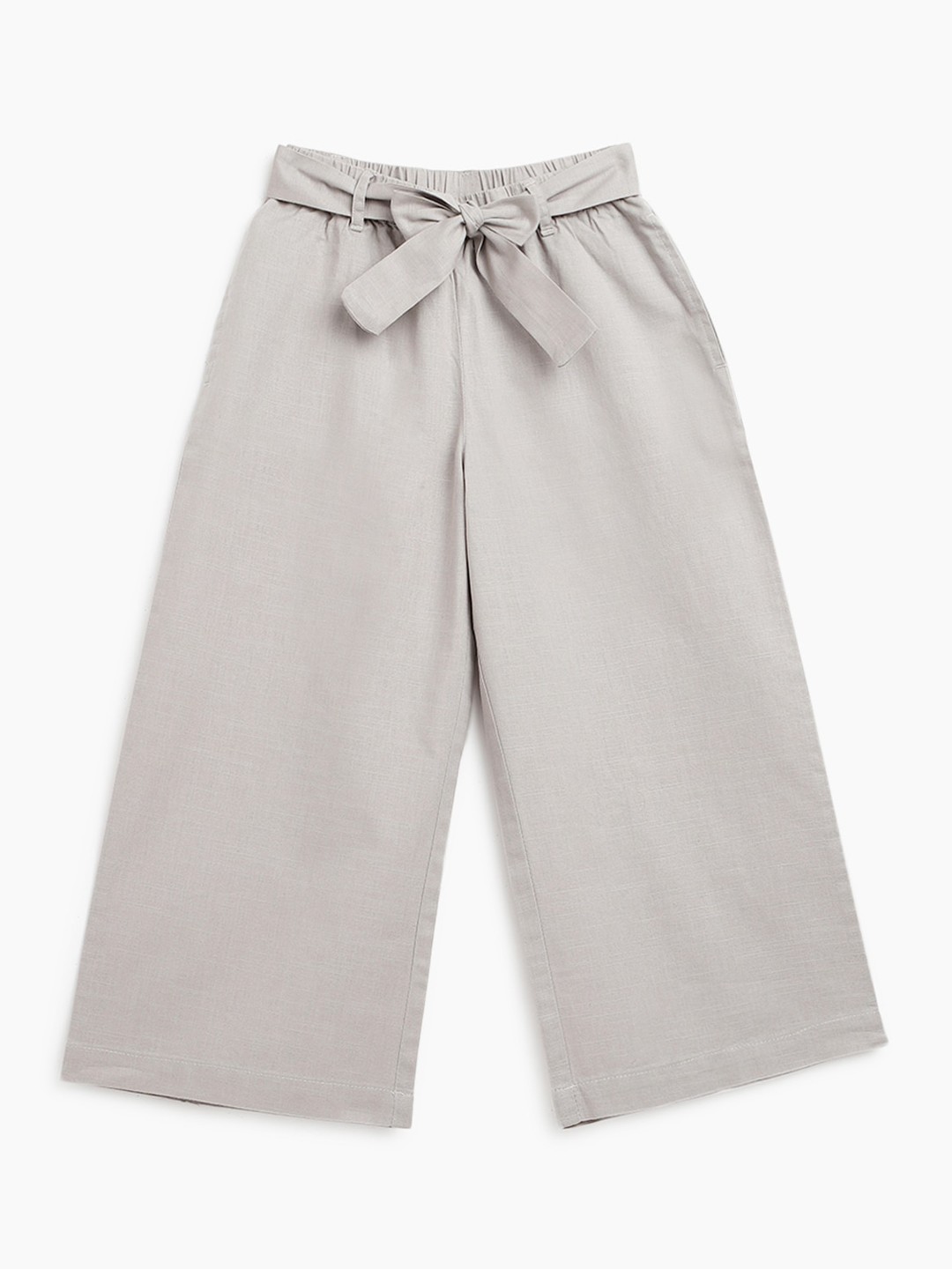 

Campana Girls Mid-Rise Culottes Trousers, Grey