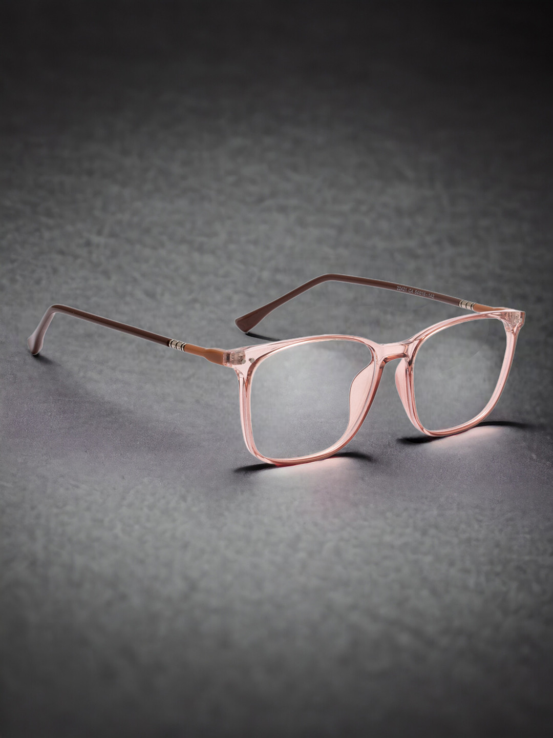 

ROYAL SON Unisex Transparent Full Rim Square Frames