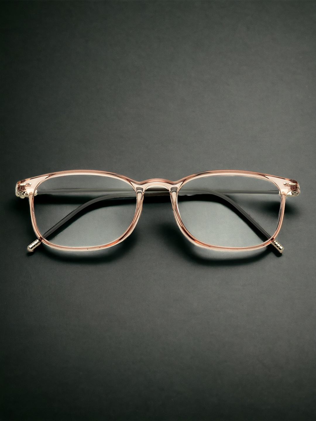 

ROYAL SON Unisex Transparent Full Rim Rectangle Frames