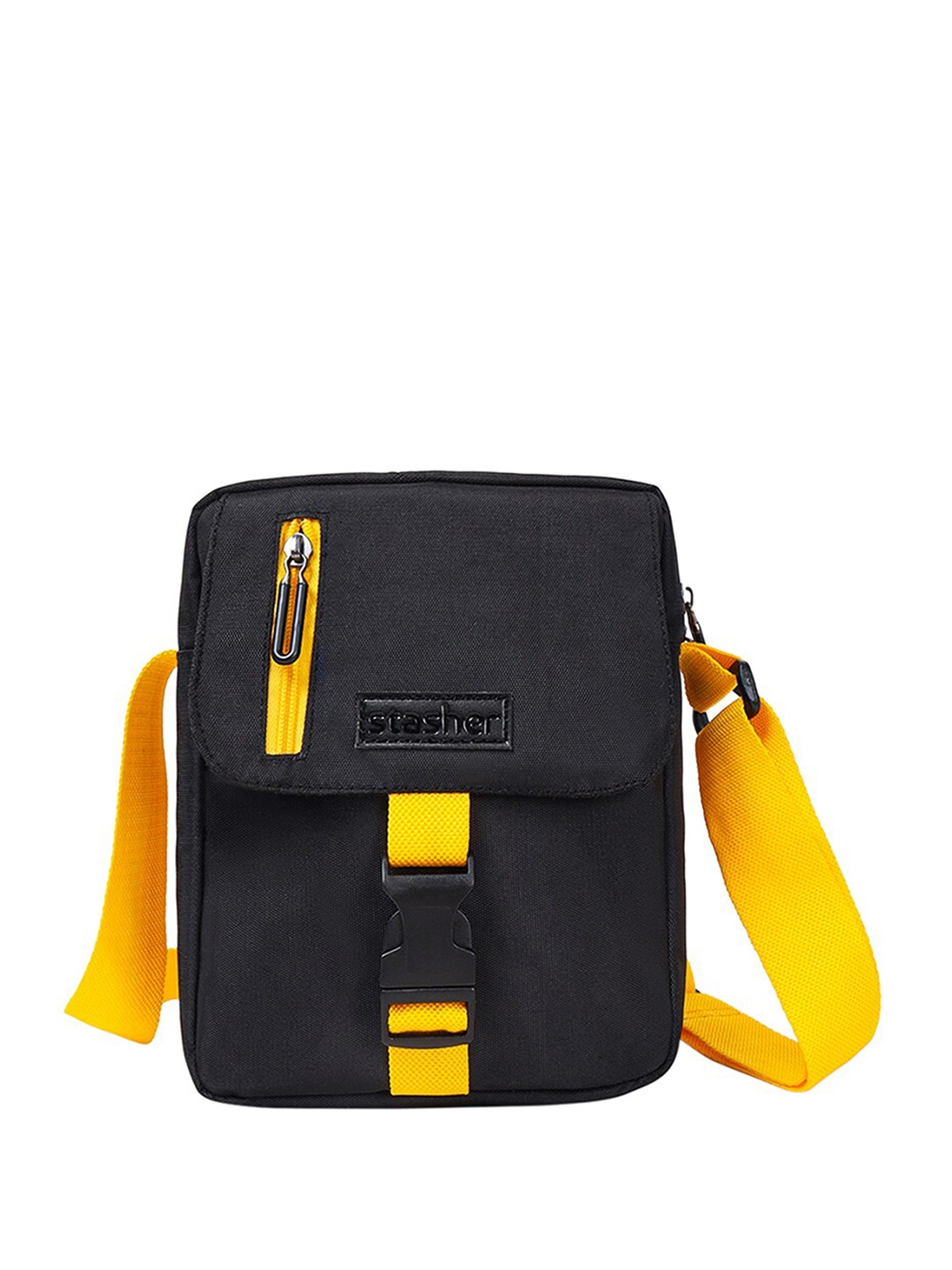 

stasher Unisex Messenger Bag, Black