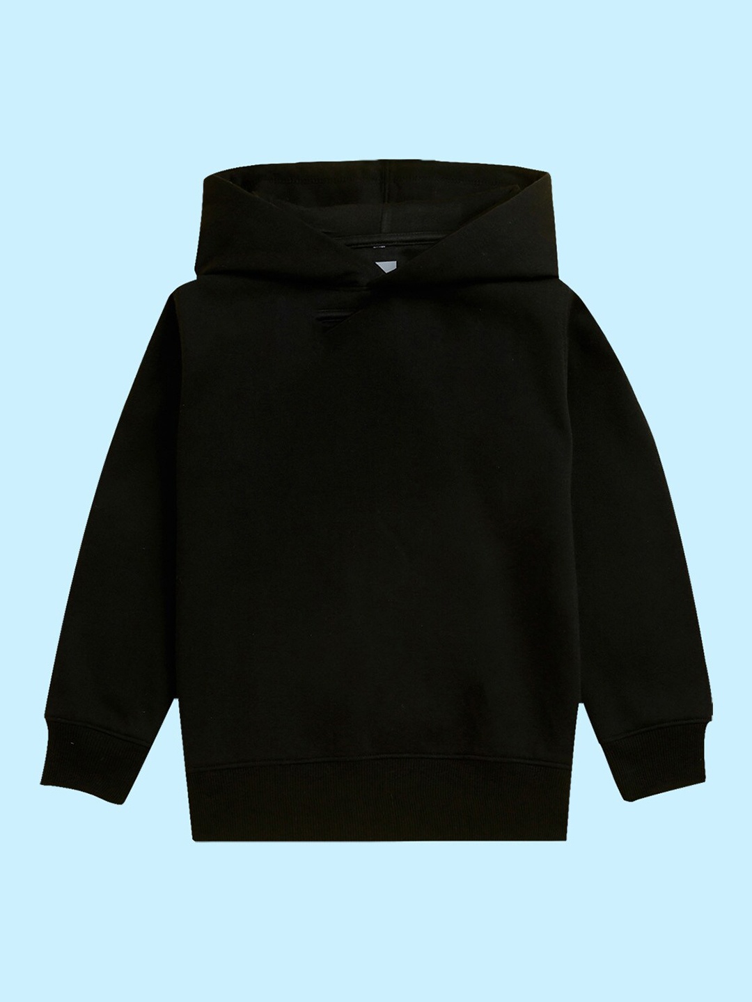 

NUSYL Kids Hooded Pullover Sweatshirt, Black