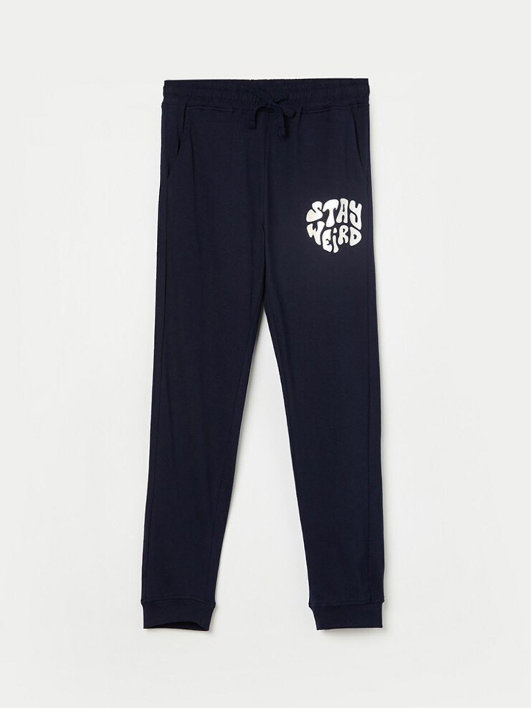 

Fame Forever by Lifestyle Girls Pure Cotton Joggers, Navy blue