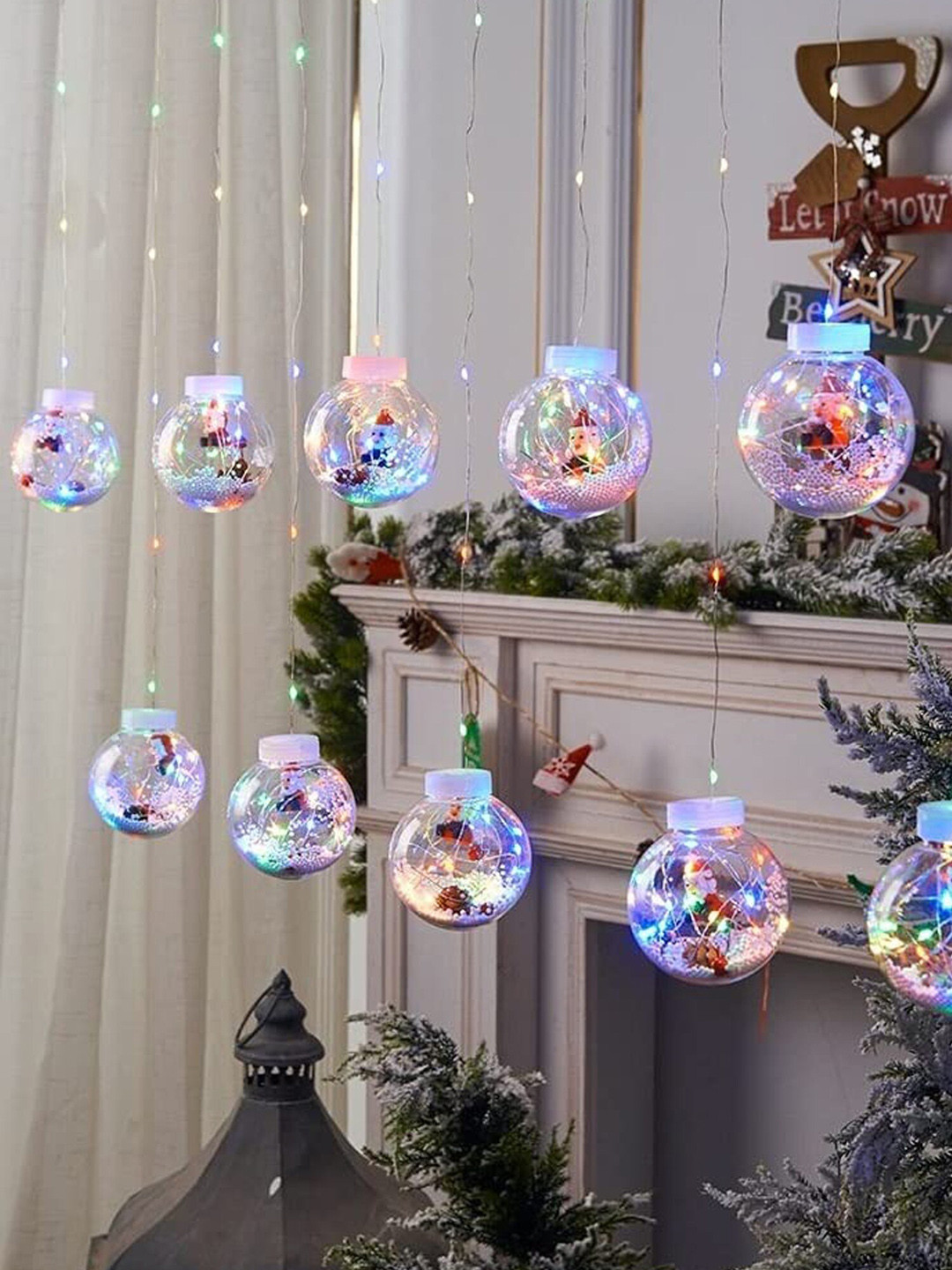 

The Purple Tree White & Blue Long Lasting String Lights
