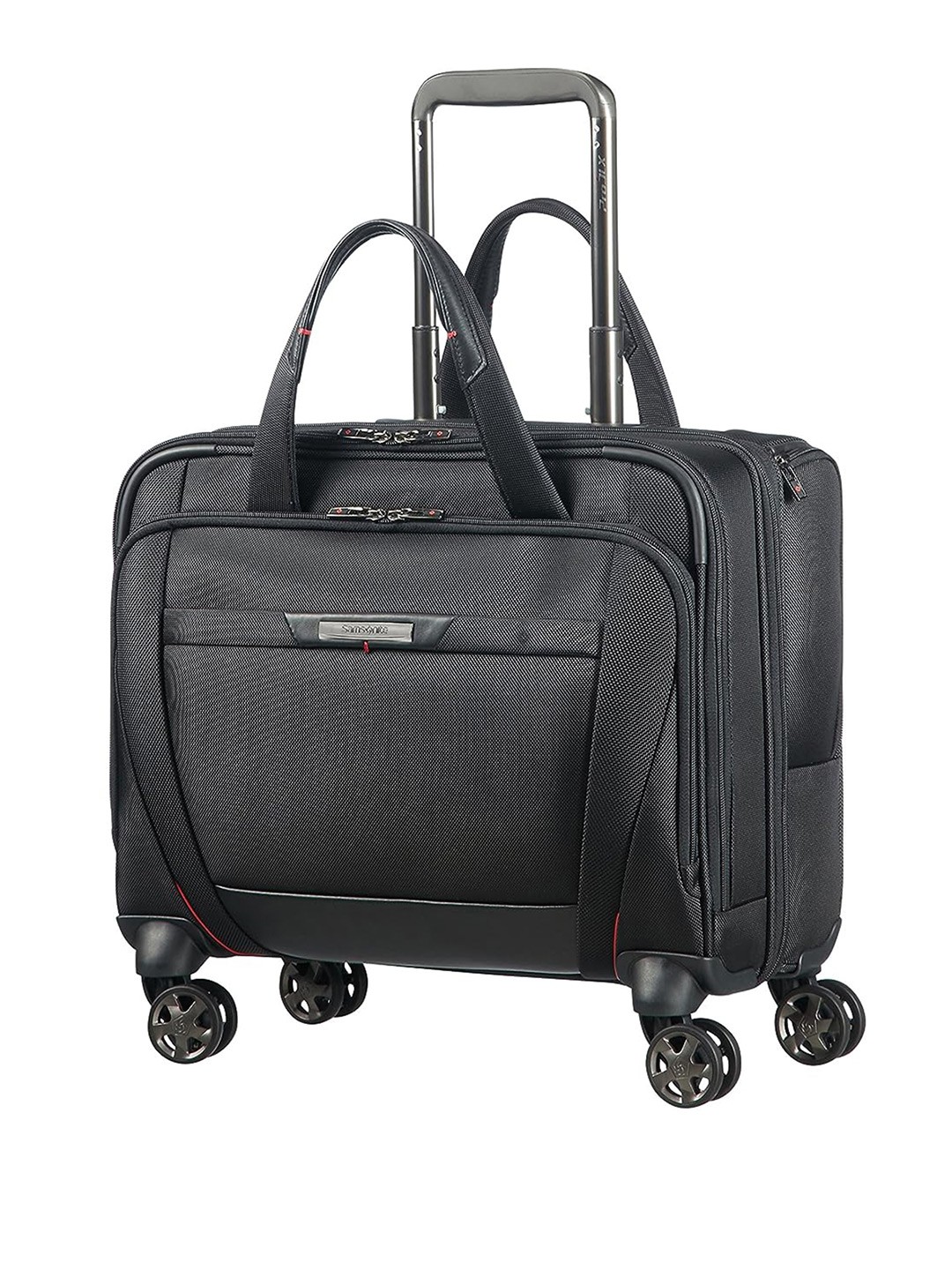 

Samsonite PRO DLX 5 Overnighter Trolley Bag, Black