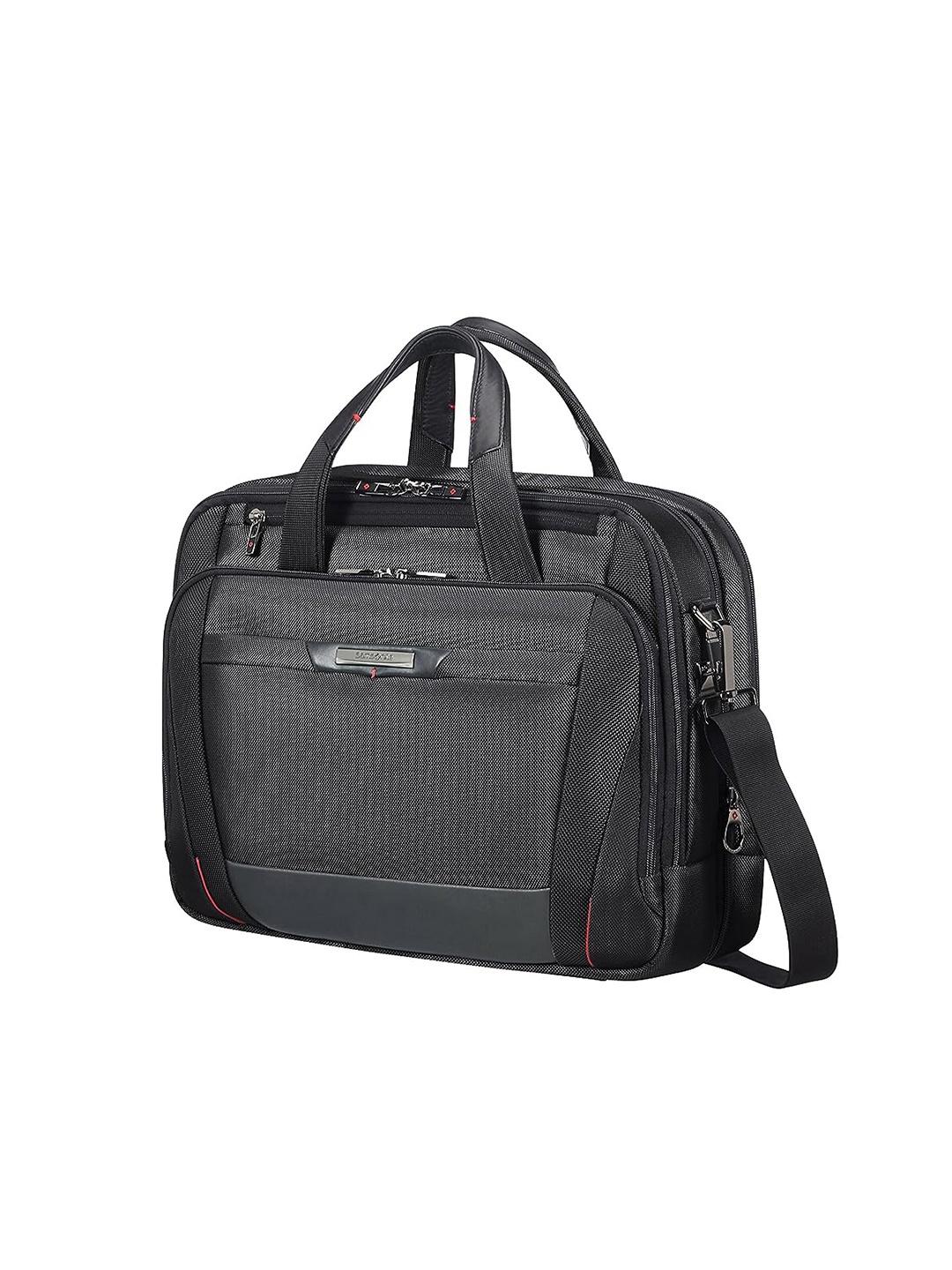 

Samsonite PRO DLX 5 Unisex Messenger Bag, Black