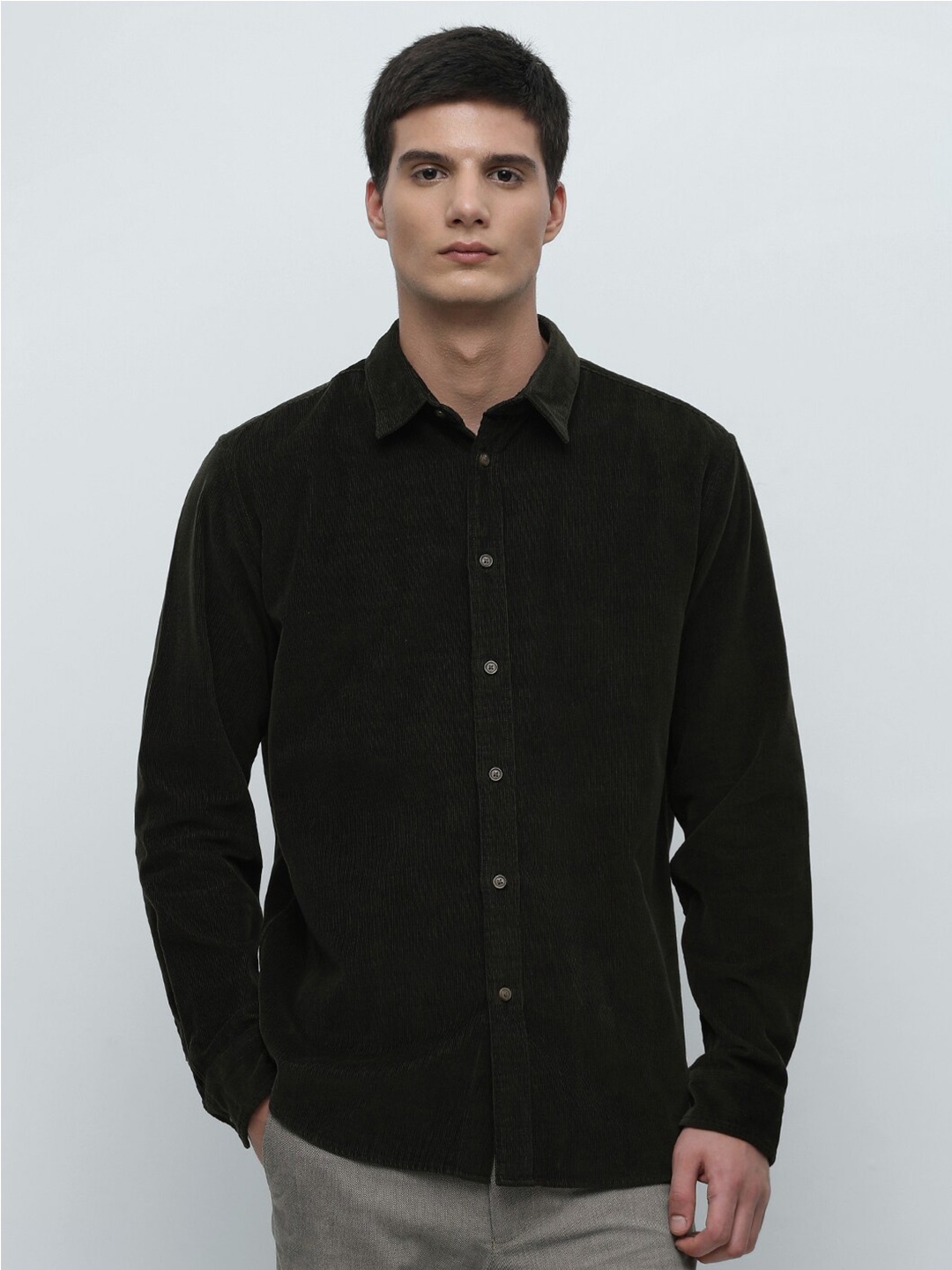 

SELECTED Regular Fit Casual Shirt, Green