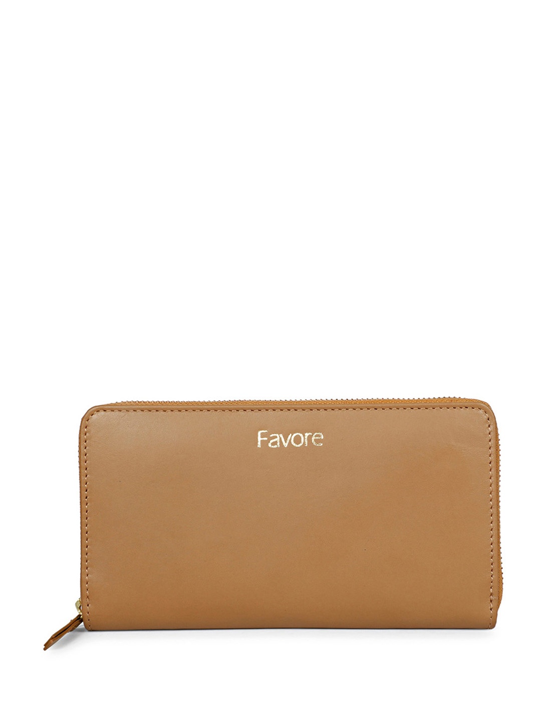 

Favore Leather Purse, Tan