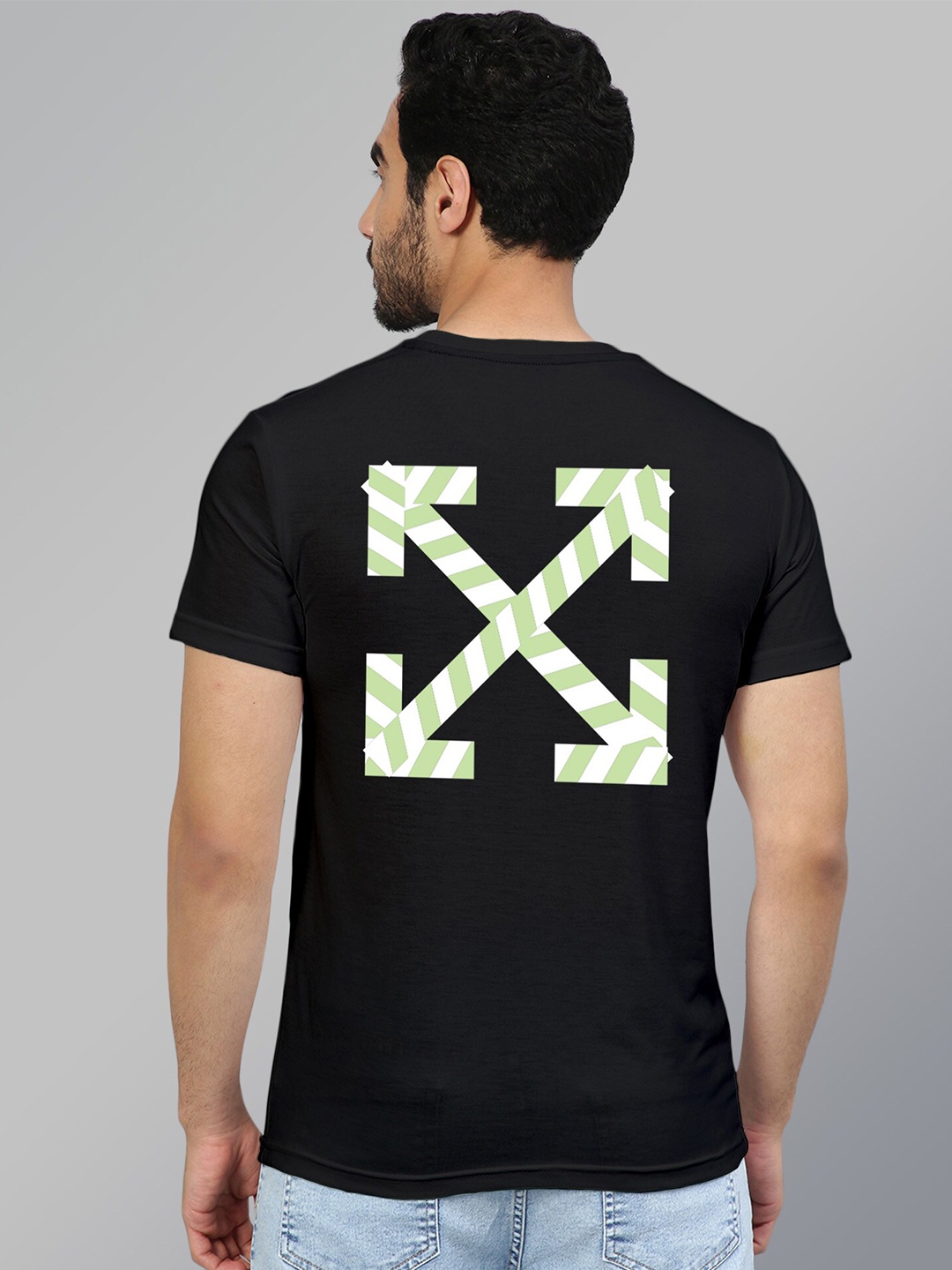 

FTX Graphic Printed Round Neck T-shirt, Black