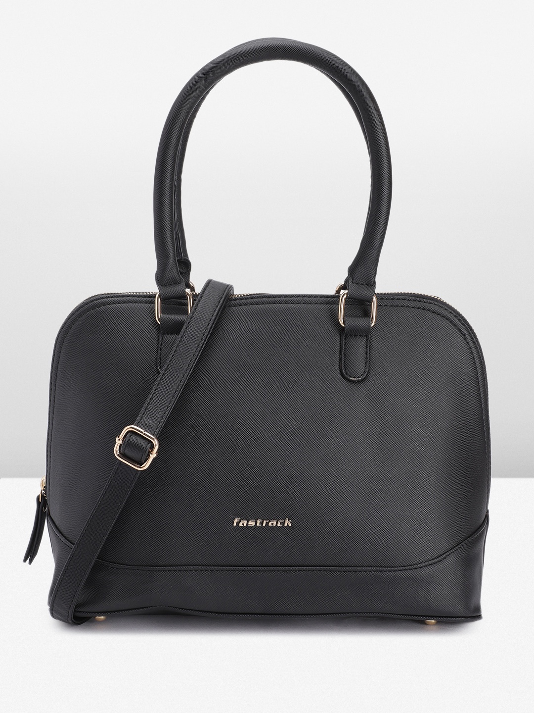 

Fastrack Structured Shoulder Bag, Black
