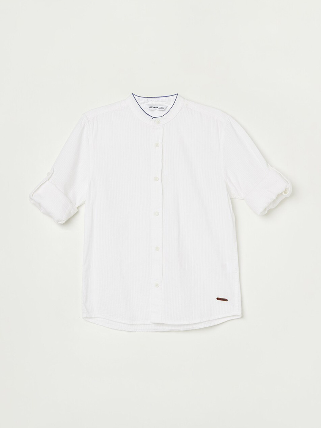 

Fame Forever by Lifestyle Boys Pure Cotton Casual Shirt, White