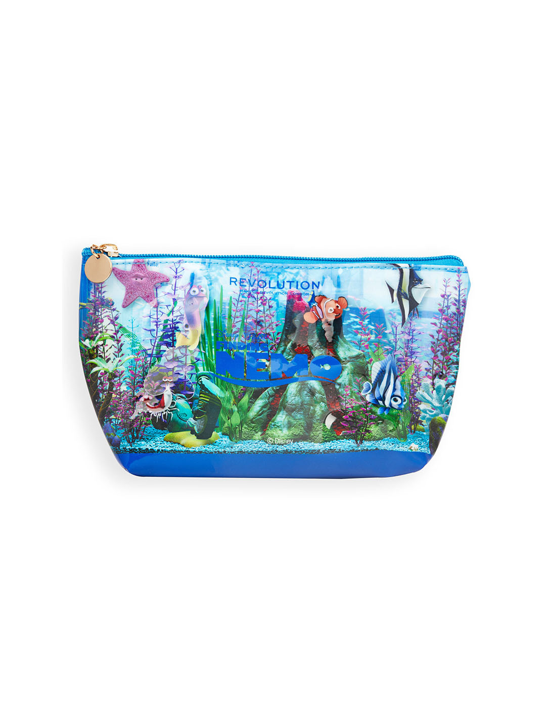 

Makeup Revolution London x Disney Pixar's Finding Nemo Printed Cosmetics Bag, Blue