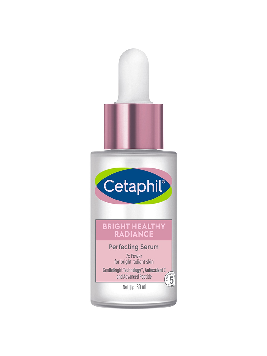 

Cetaphil Bright Healthy Radiance Serum, with Antioxidant C ^ Advanced Peptide - 30 ml, Transparent