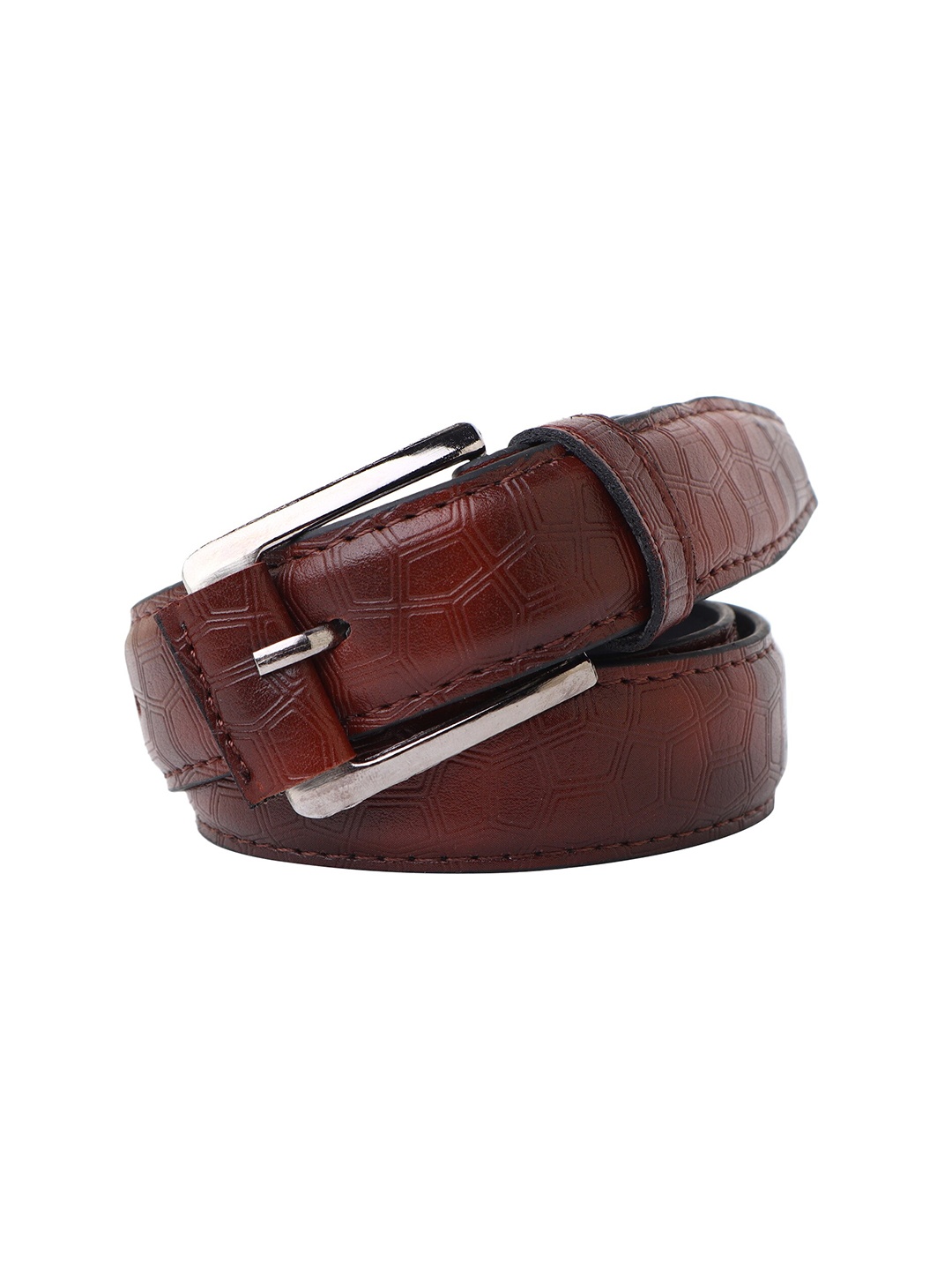 

Zacharias Boys Textured Belt, Brown