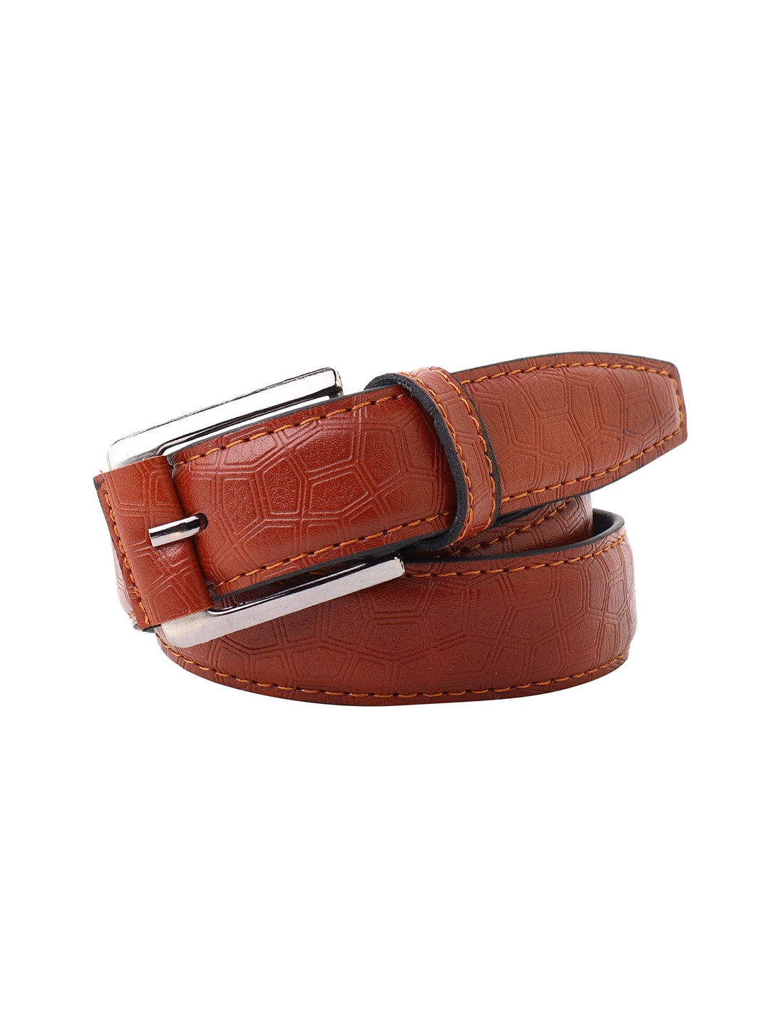 

Zacharias Boys Textured Belt, Tan