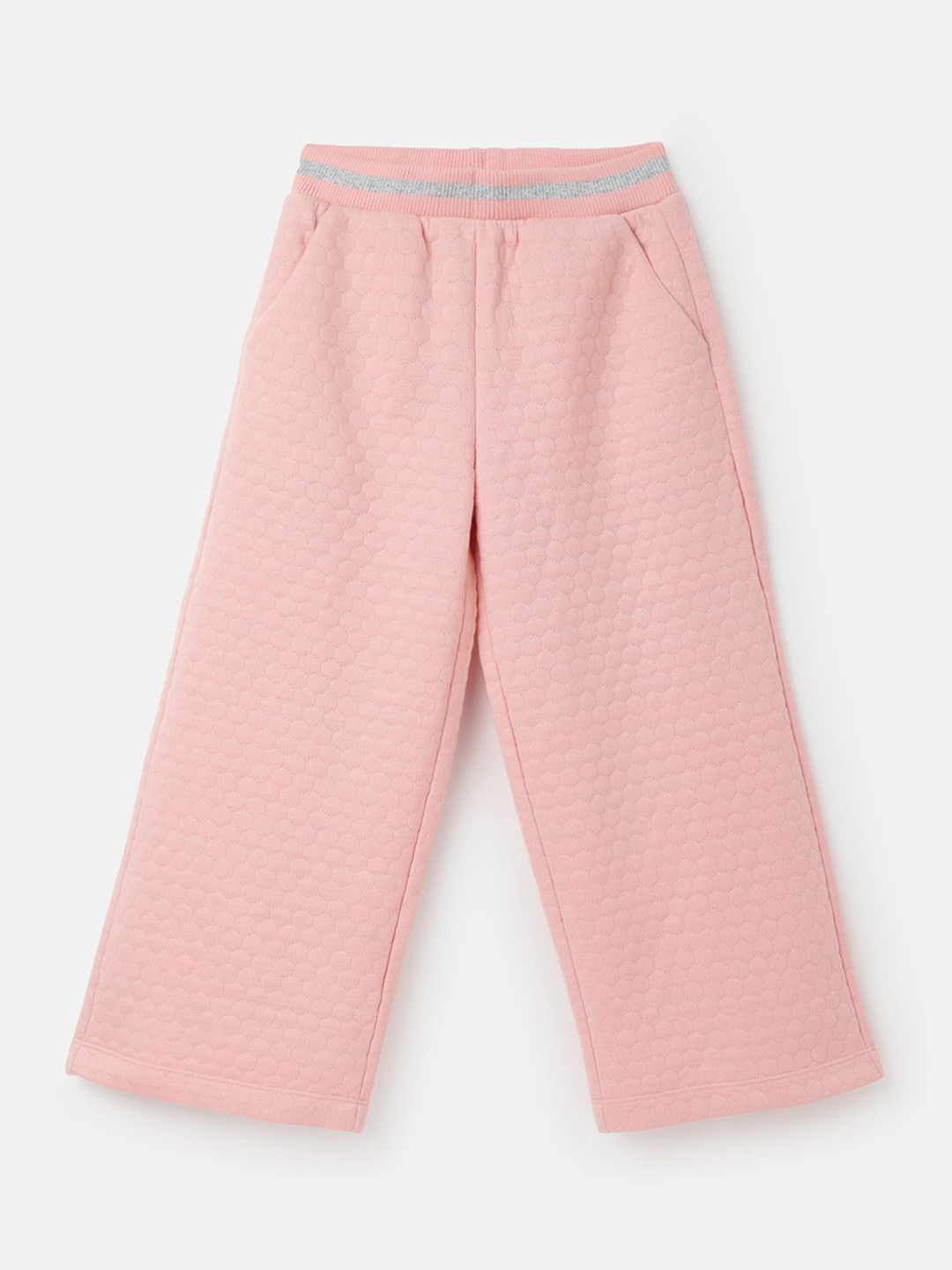 

United Colors of Benetton Girls Pink Mid-Rise Trousers