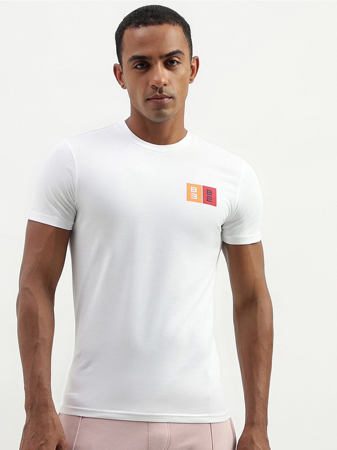 

United Colors of Benetton Short Sleeves Cotton T-shirt, White