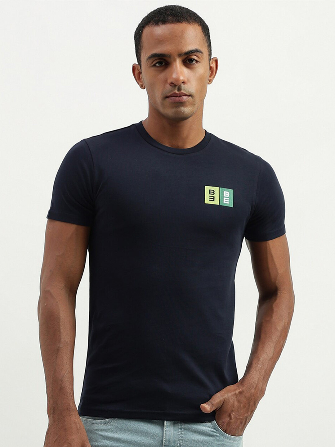 

United Colors of Benetton Short Sleeves T-shirt, Navy blue