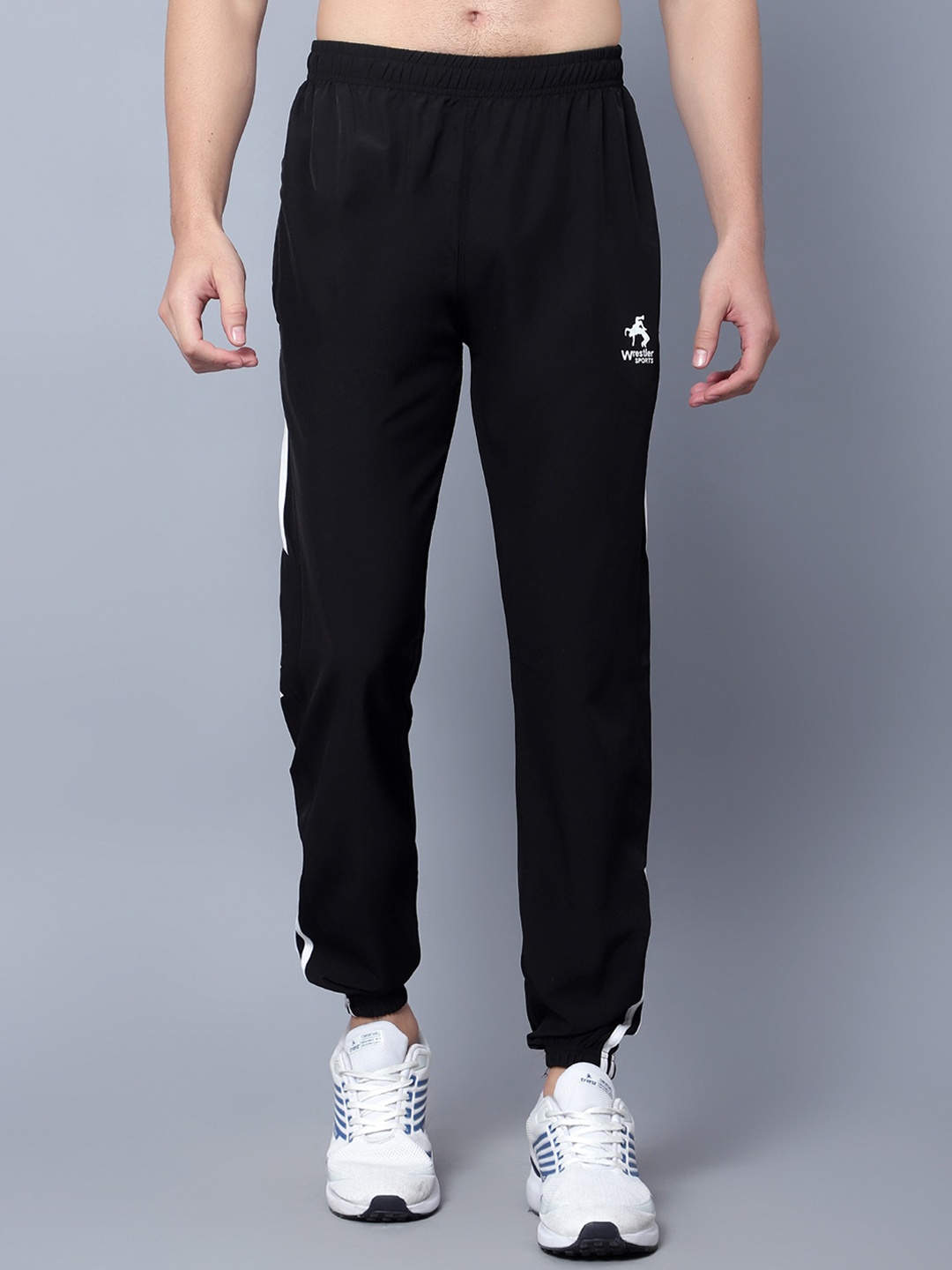 

SKY HEIGHTS Men Slim-Fit Joggers, Black