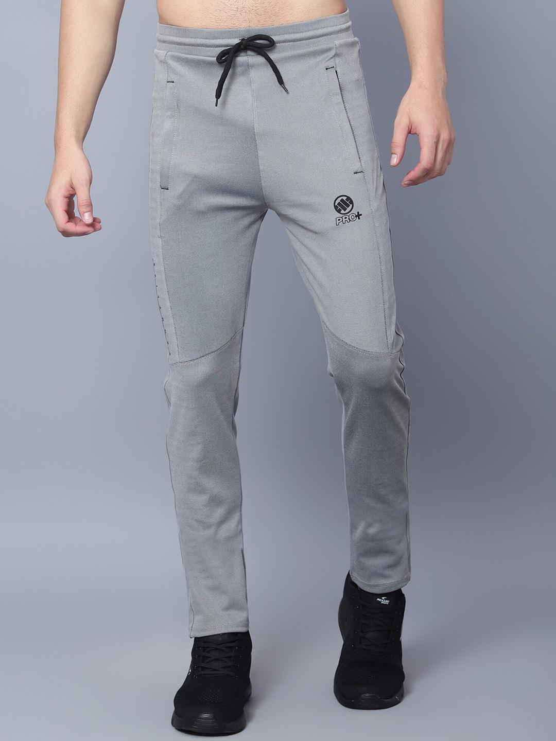 

SKY HEIGHTS Men Slim-Fit Track pants, Grey