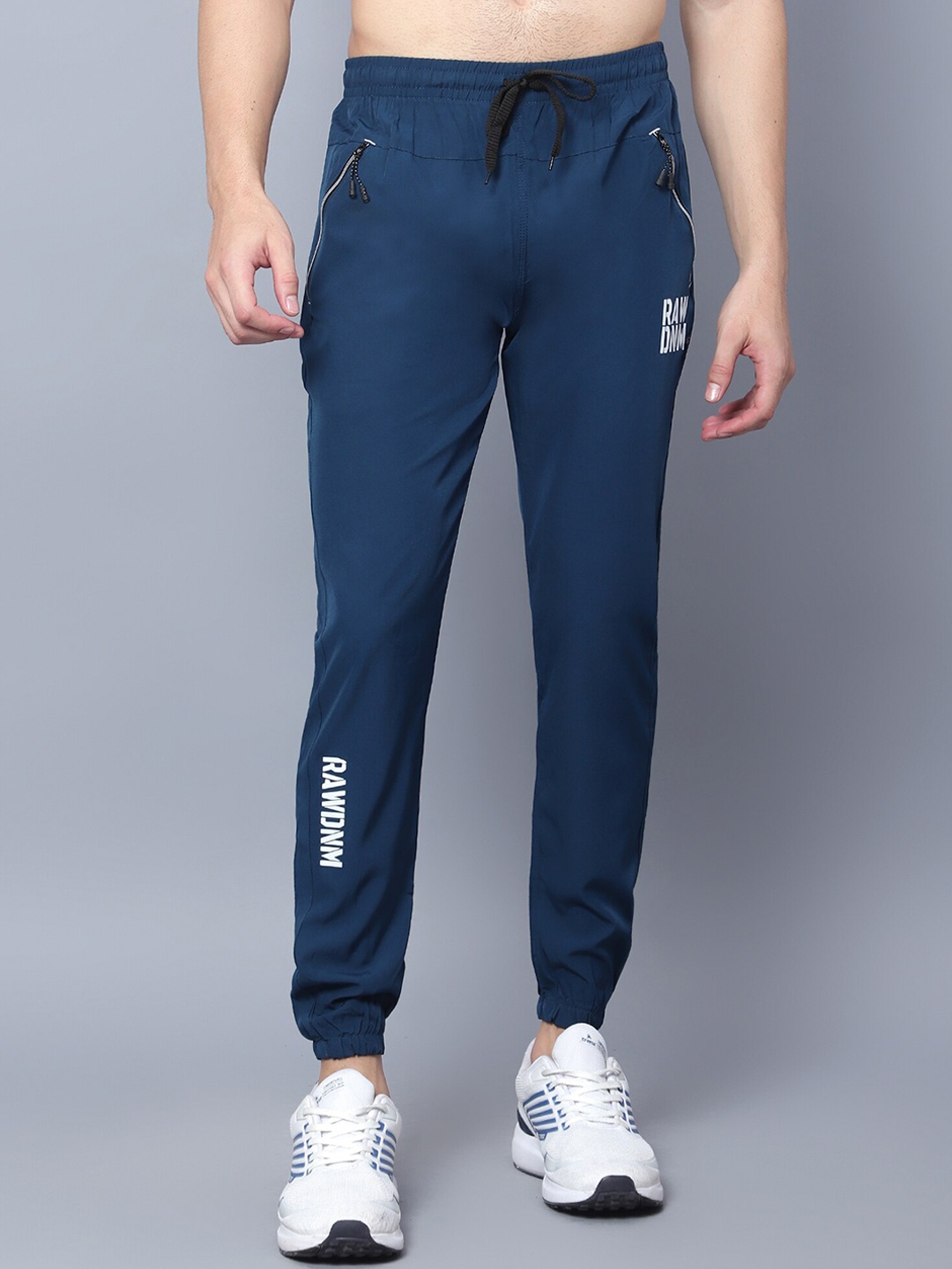 

SKY HEIGHTS Men Slim-Fit Joggers, Blue