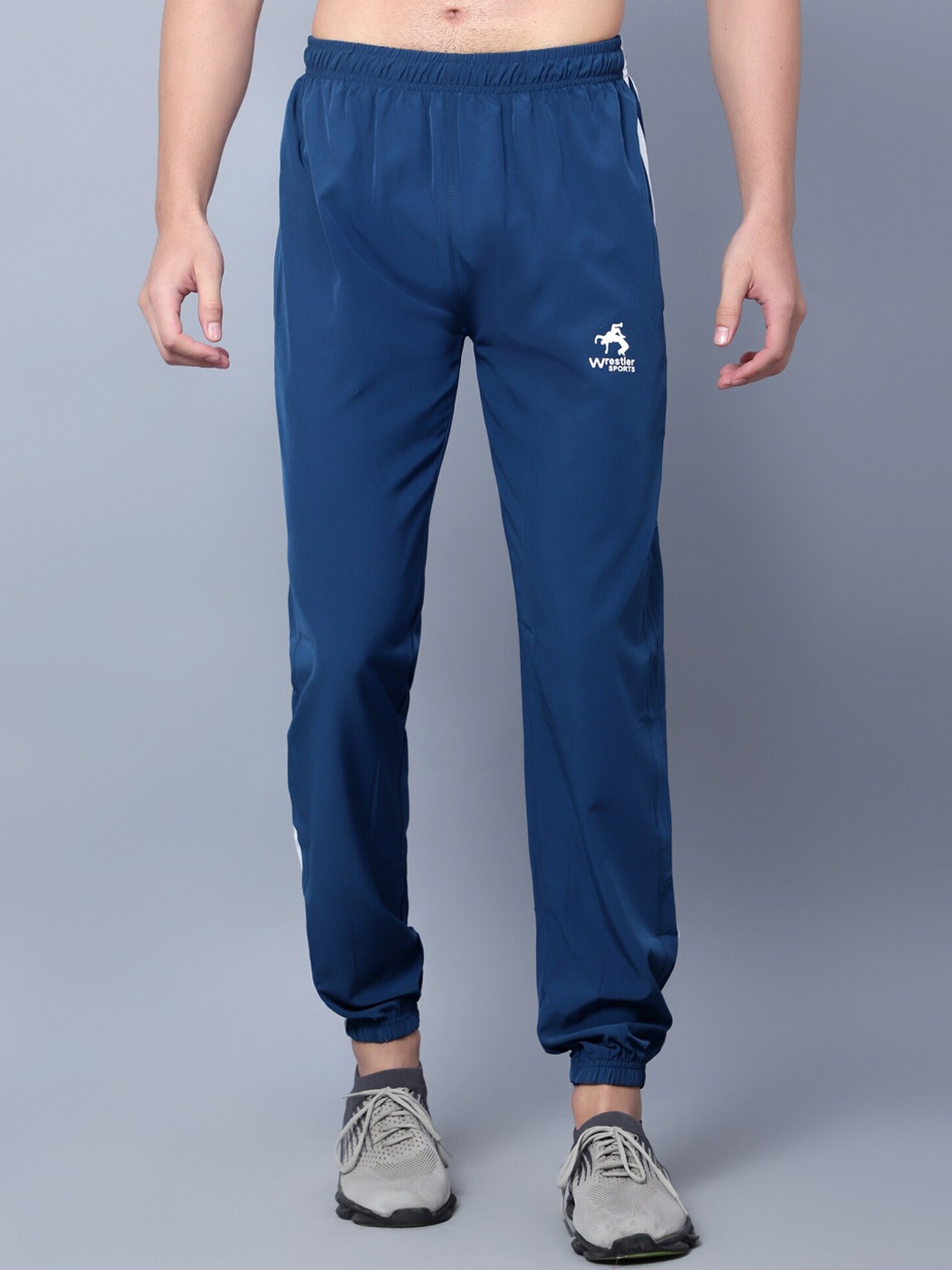 

SKY HEIGHTS Men Slim-Fit Joggers, Blue