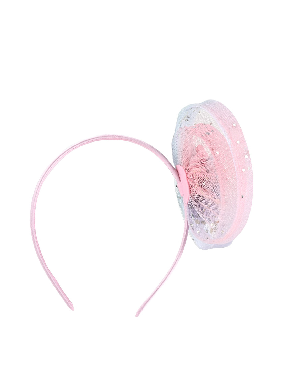 

Aye Candy Girls Embellished Tulle Fascinator Hairband, Pink