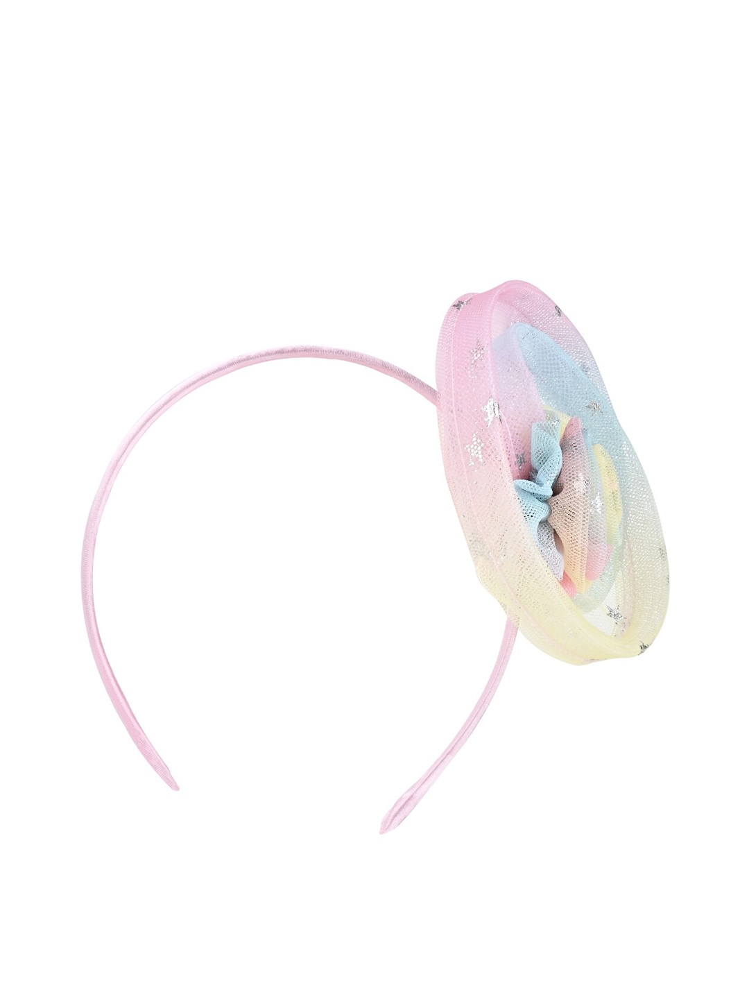 

Aye Candy Girls Embellished Tulle Fascinator Hairband, Pink