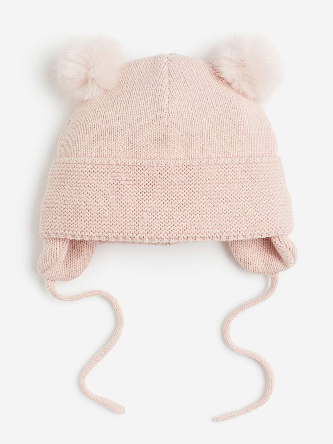

H&M Boys Fleece-Lined Beanie With Earflaps, Pink