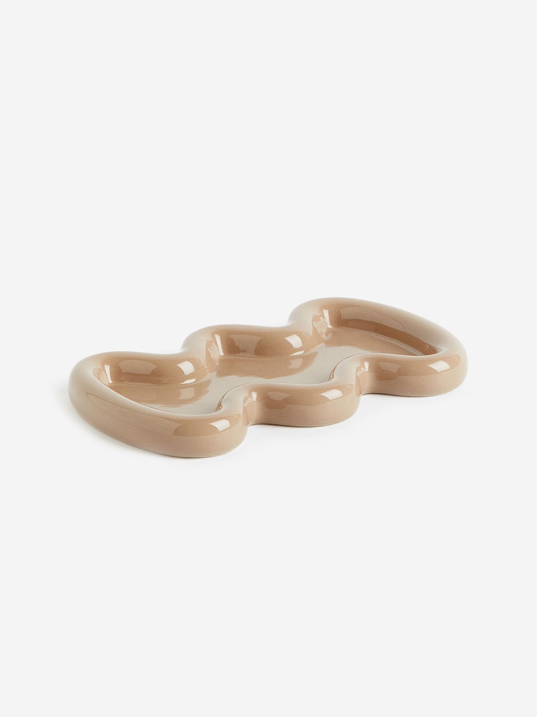 

H&M Beige Large Stoneware Tray