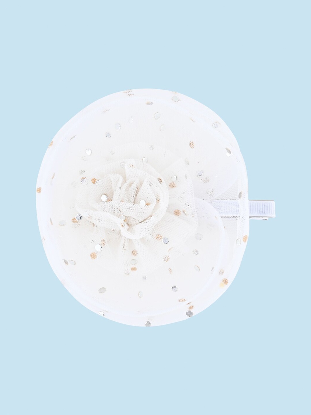

Aye Candy Girls Embellished Alligator Hair Clip, White
