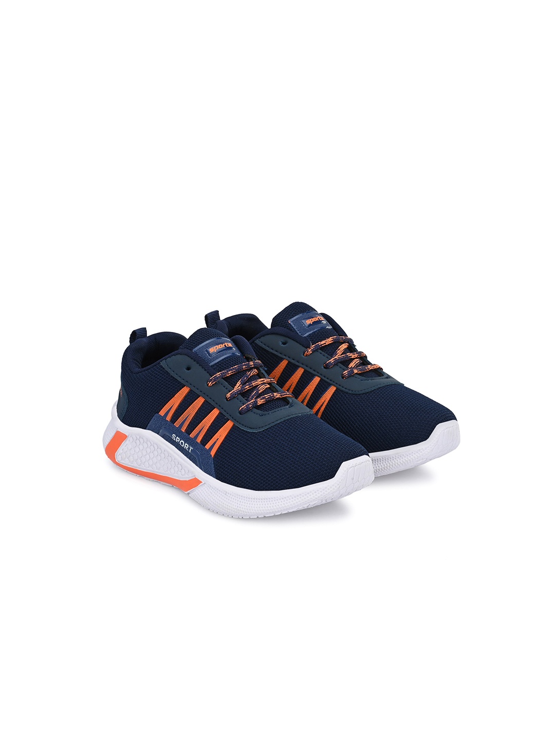 

BIRDE Boys Advanced Chassis Lace-Up Running Shoes, Navy blue