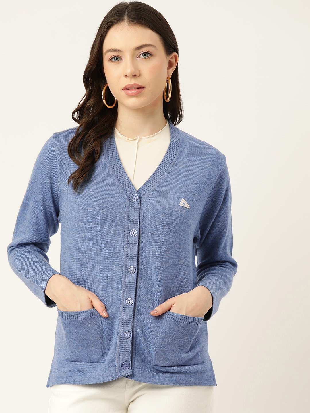 

Monte Carlo Woollen Cardigan, Blue