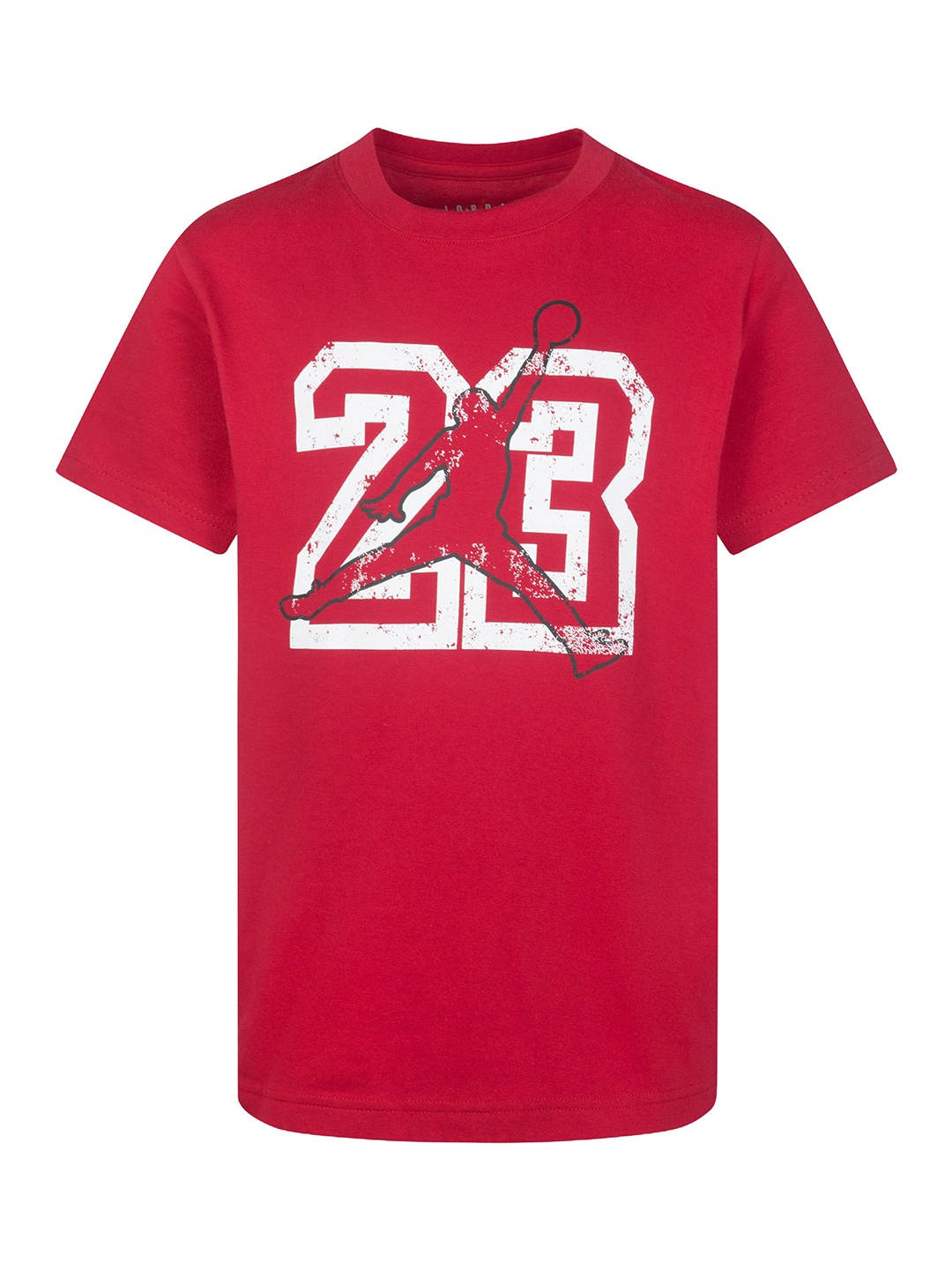 

Jordan Boys Typography Printed Round Neck T-shirt, Red
