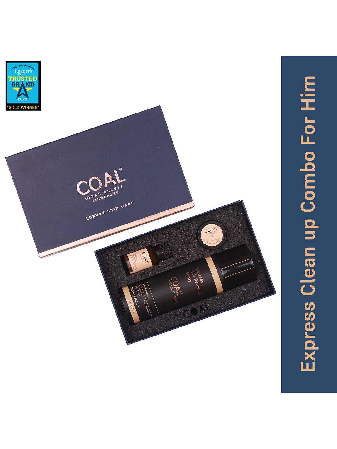 

COAL CLEAN BEAUTY Men Express Clean Up Combo, Na