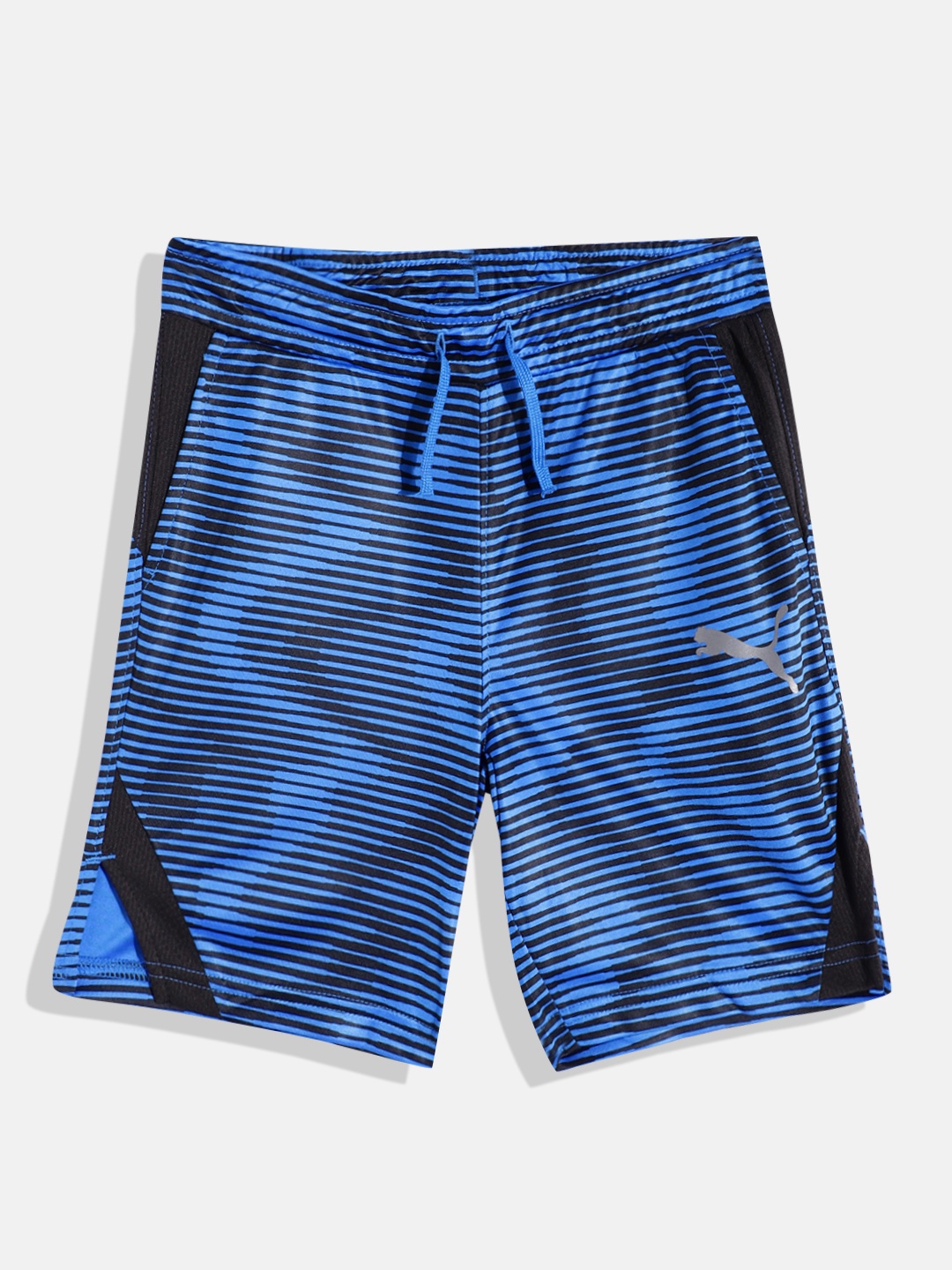 

Puma Boys Striped Hyperwave Drycell Shorts, Blue