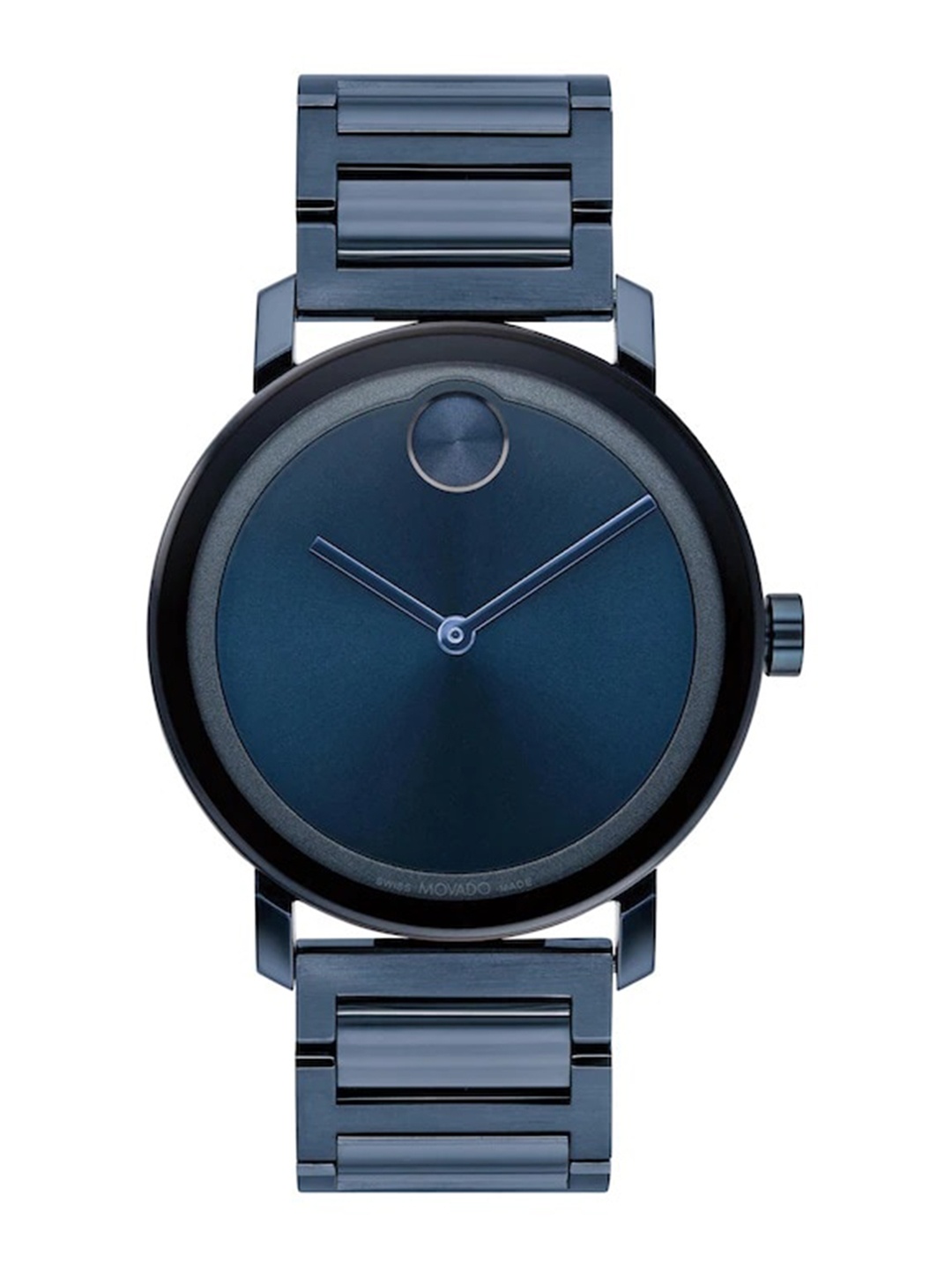 

MOVADO Men Dial & Stainless Steel Straps Analogue Watch 3600797, Blue