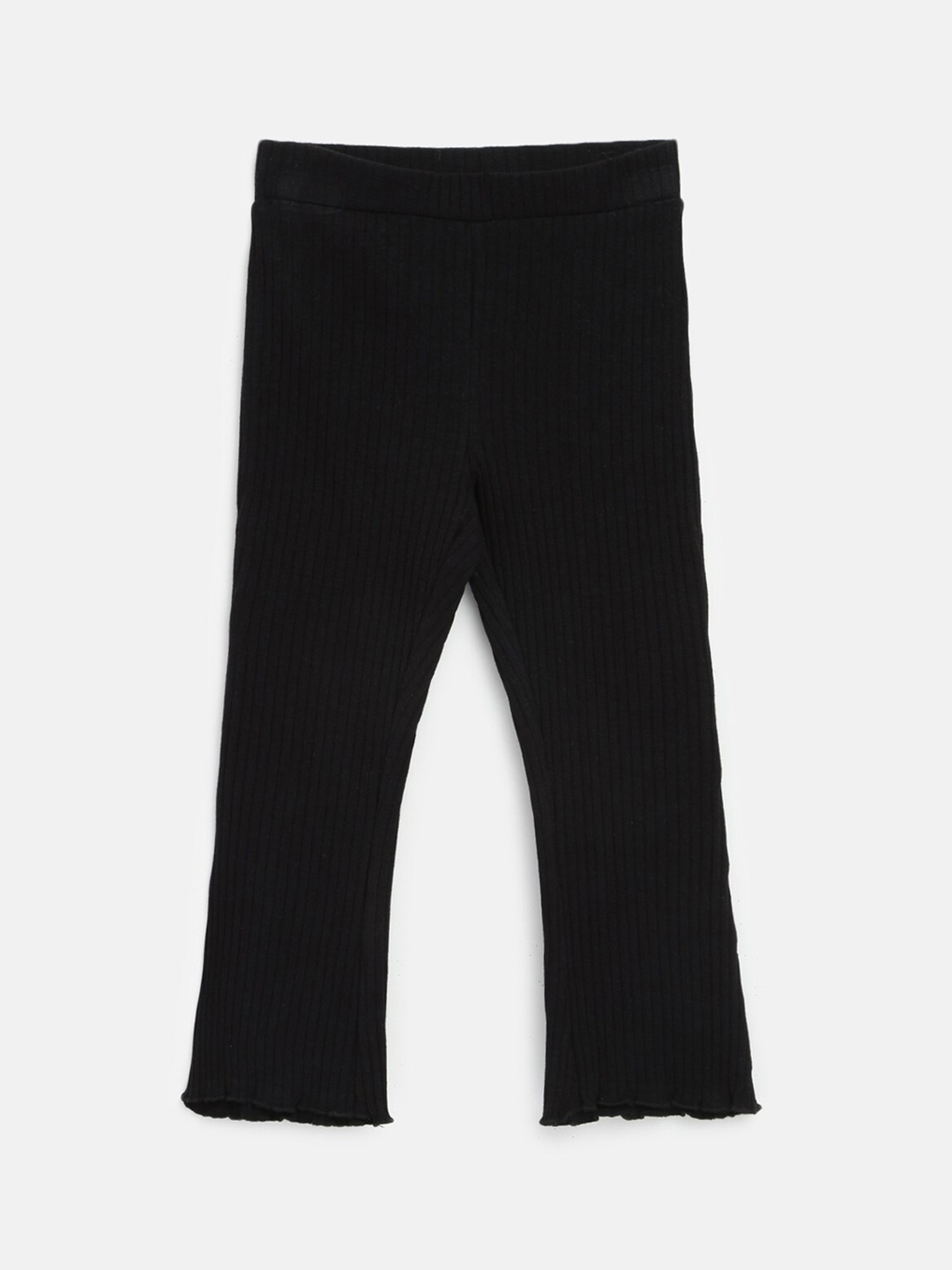 

Chicco Infants Girls Ribbed Ankle Length Leggings, Black