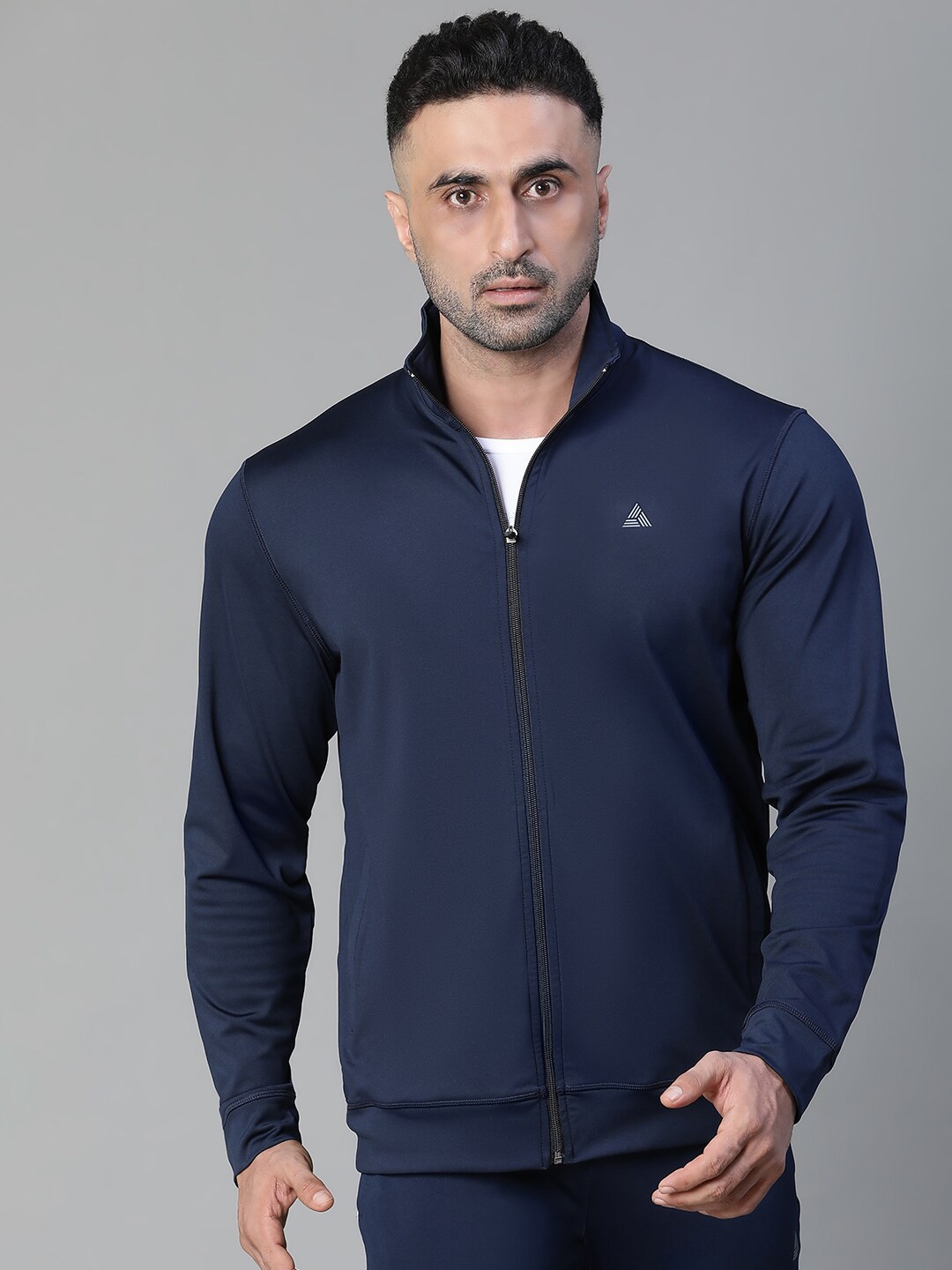 

ATHLISIS Lightweight e-Dry Technology Sporty Jacket, Navy blue