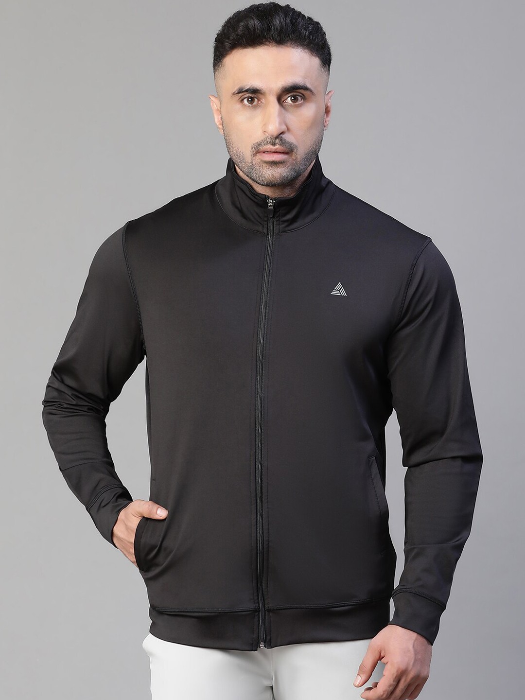 

ATHLISIS Lightweight e-Dry Technology Sporty Jacket, Black