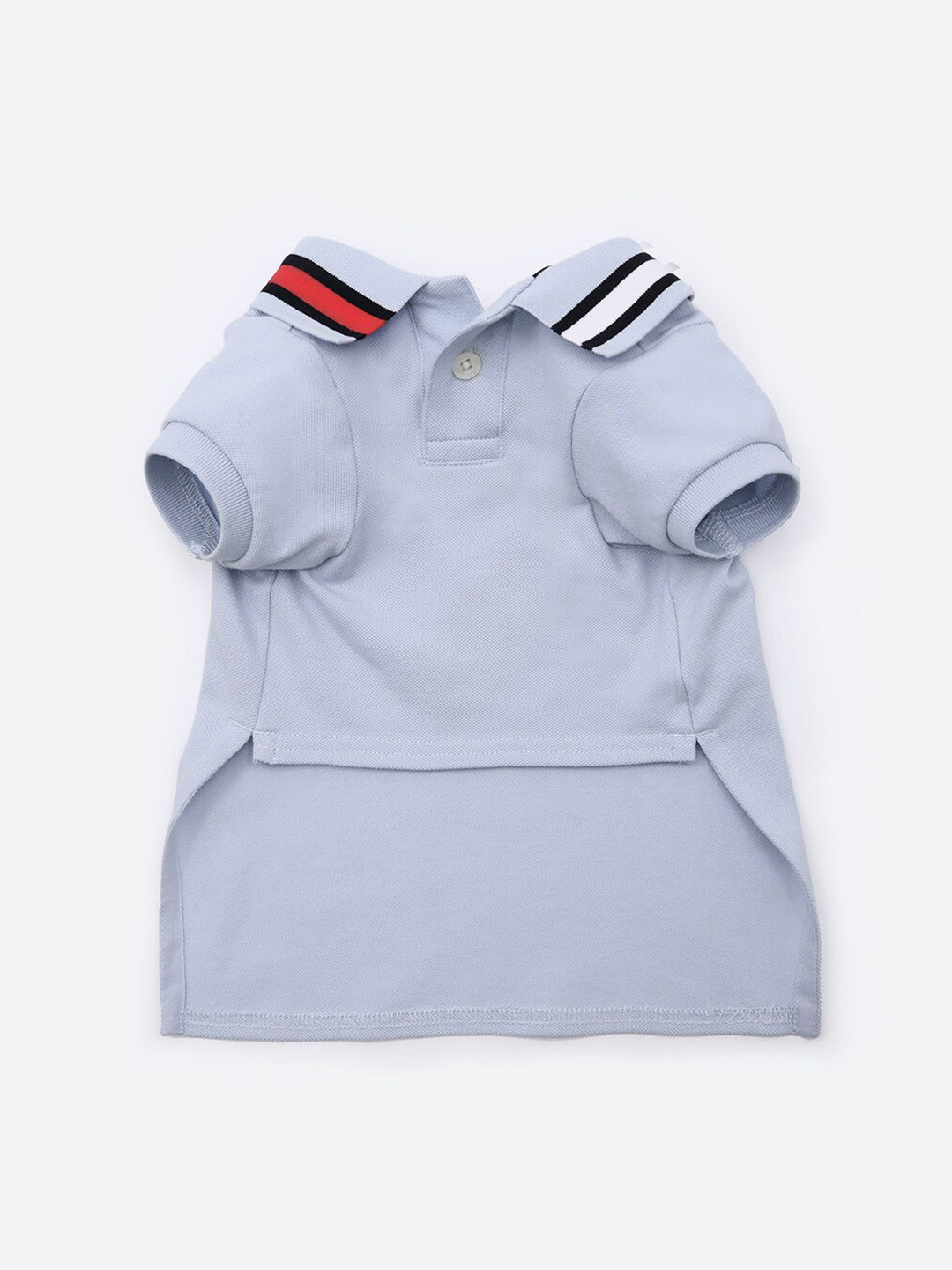

Tommy Hilfiger Lightweight & Breathable Flag Collar Dog Polo T-Shirt, Blue