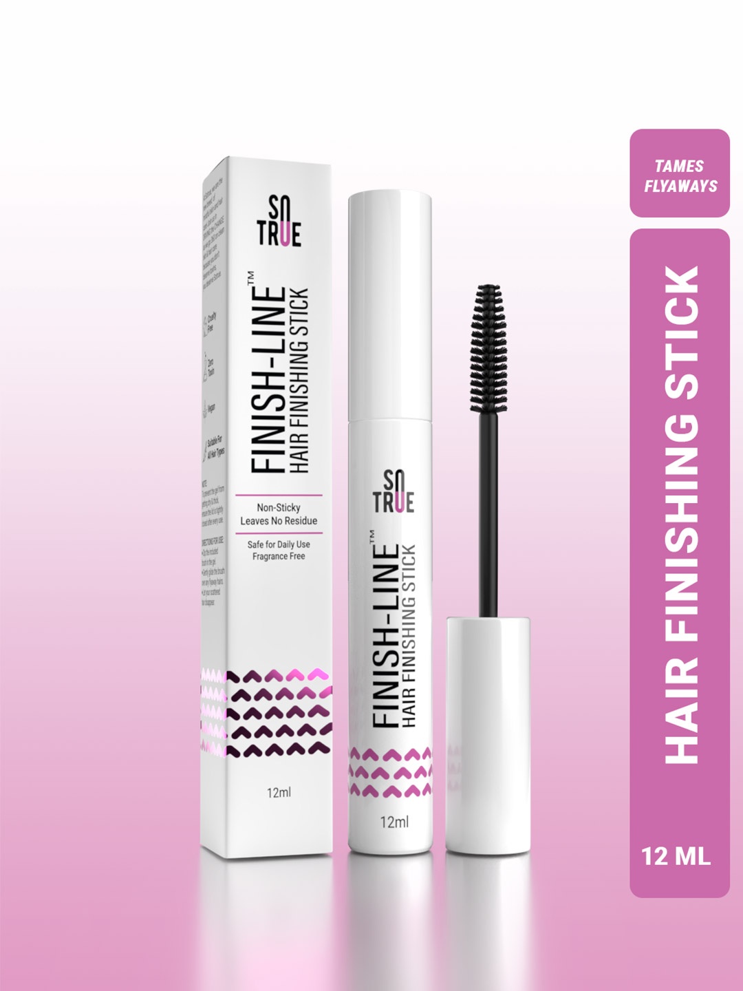 

SOTRUE Finish Line Non-Sticky Hair Finishing Stick - 12 ml, White