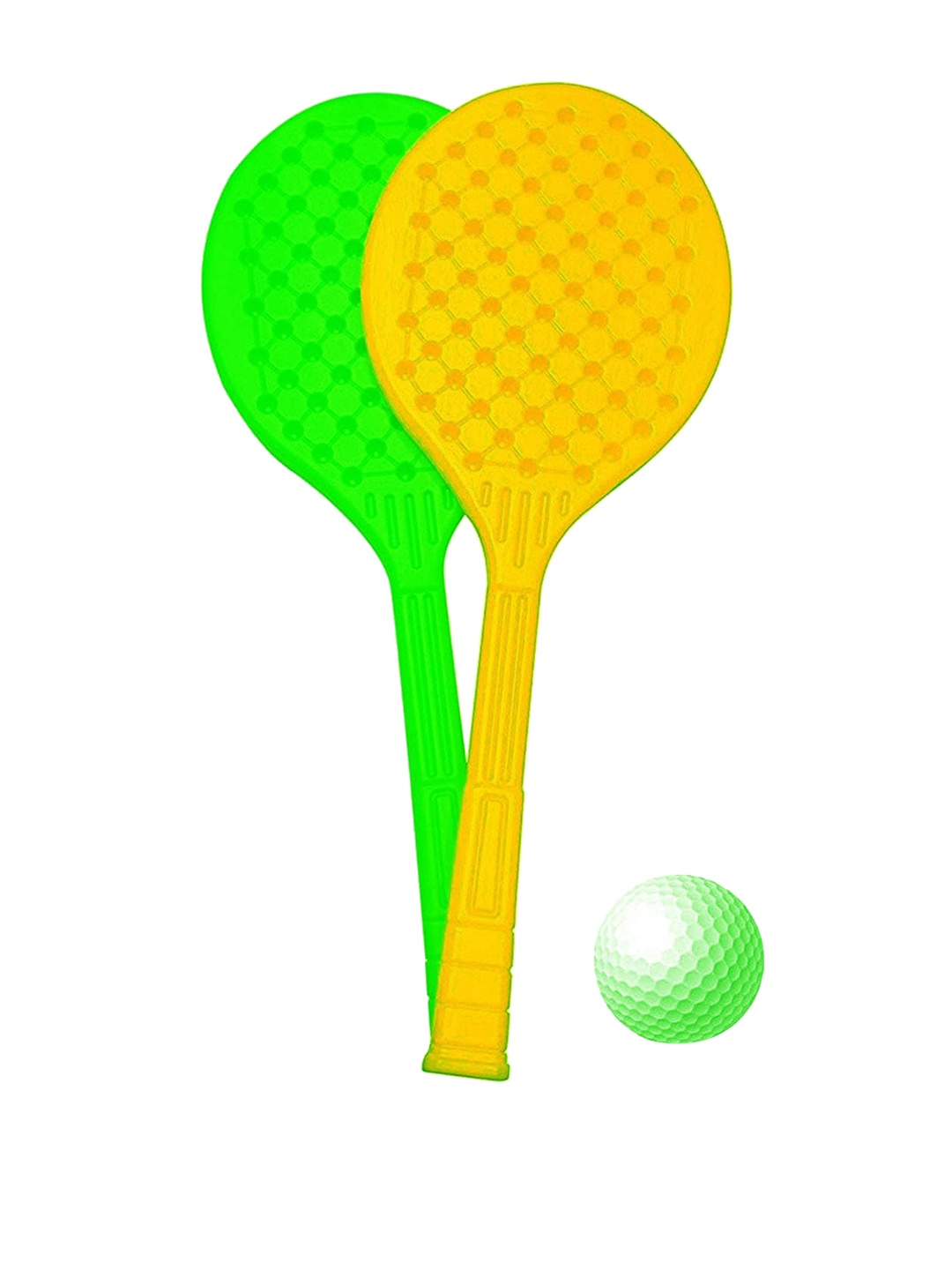 

PLANET of Toys Kids Lawn Tennis Set, Yellow
