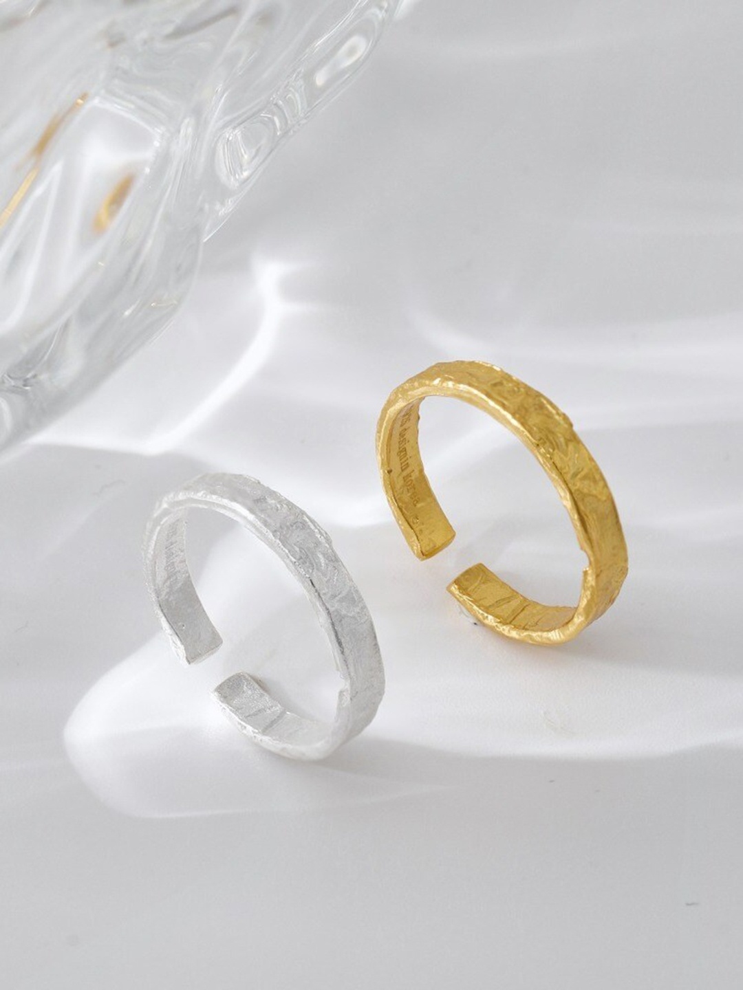 

MISS JO 92.5 Sterling Silver Band Adjustable Finger Ring