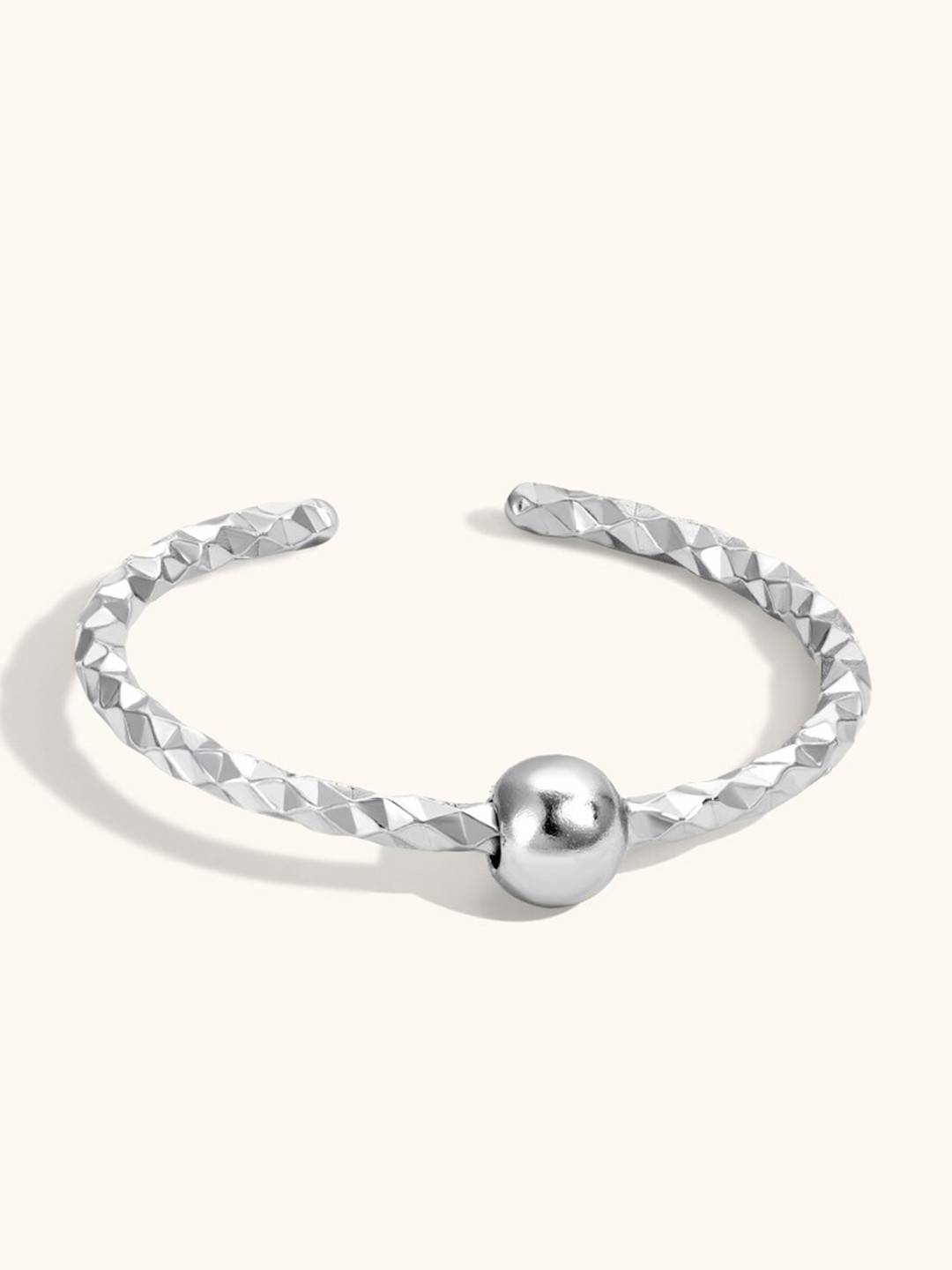 

MISS JO 92.5 Sterling Silver Glow Finger Ring