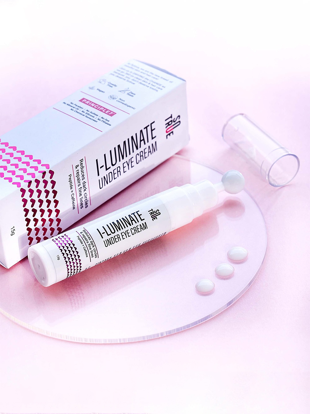 

SOTRUE I-luminate Under Eye Cream - 15g, Transparent