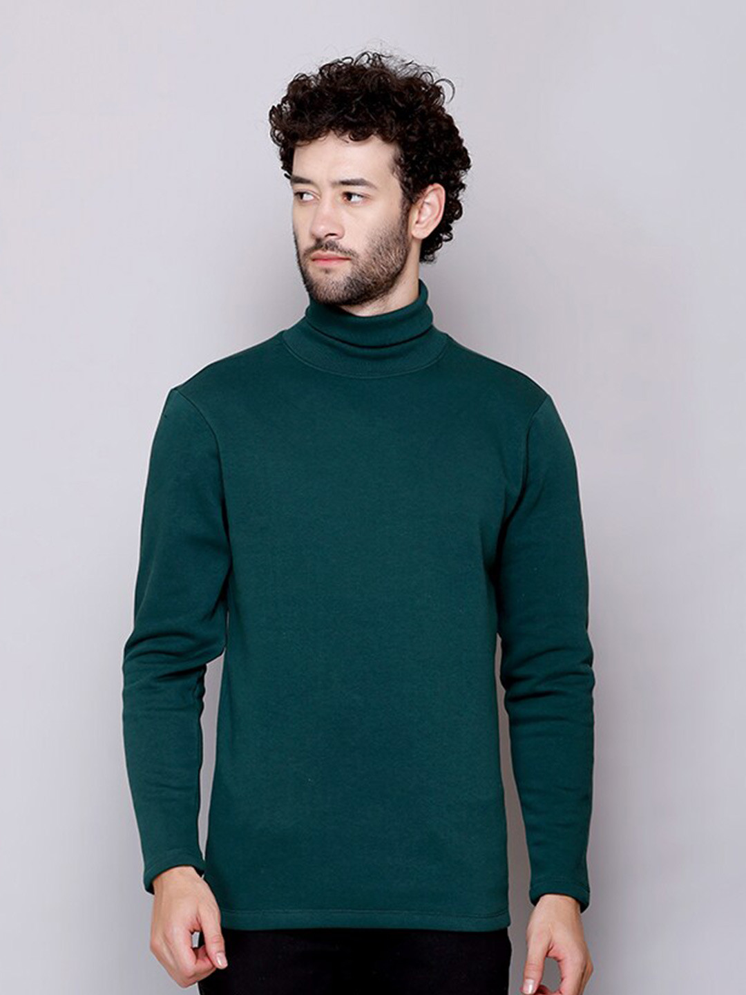 

The Roadster Lifestyle Co. Turtle Neck Pullover, Green