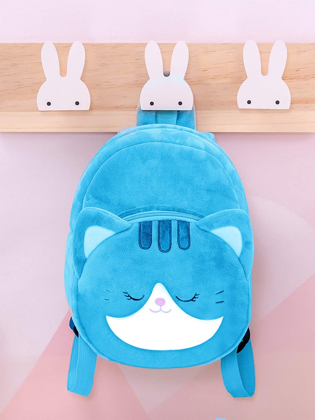 

Frantic Kids Graphic Self Design Backpack, Blue