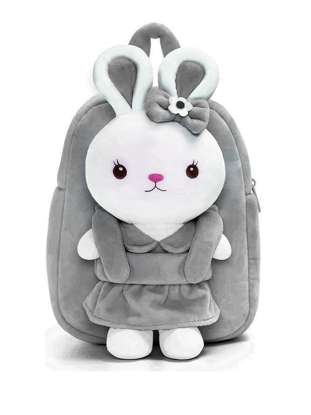 

Frantic Kids Graphic Self Design Backpack, Grey