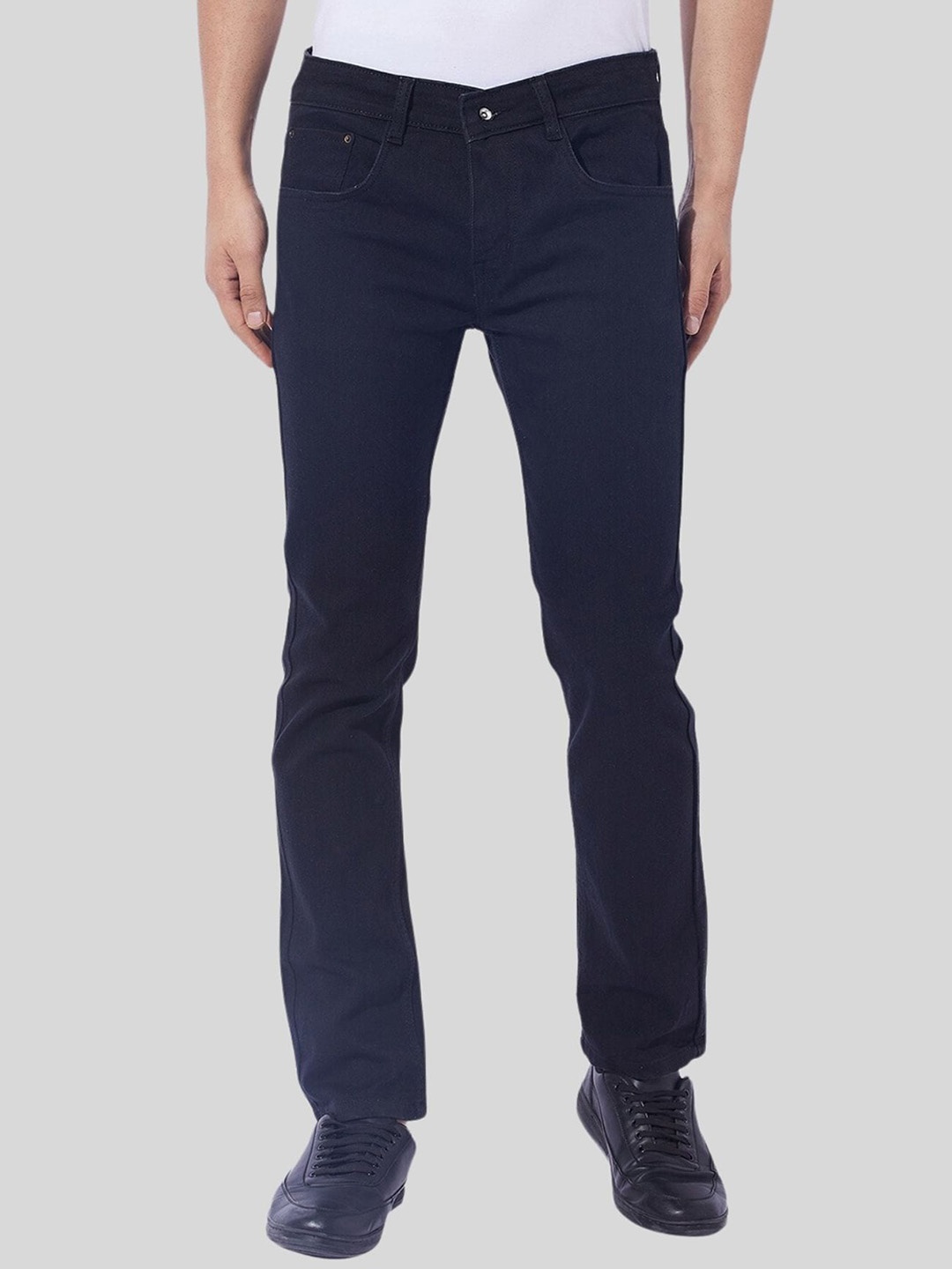 

Ben Martin Men Ben Clean Look Slim Fit Stretchable Jeans, Black