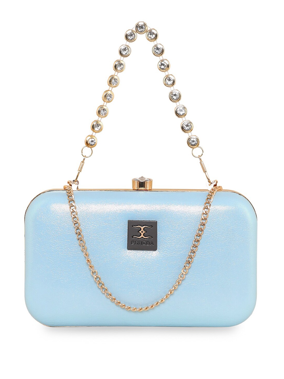 

ESBEDA Embellished Box Clutch, Blue